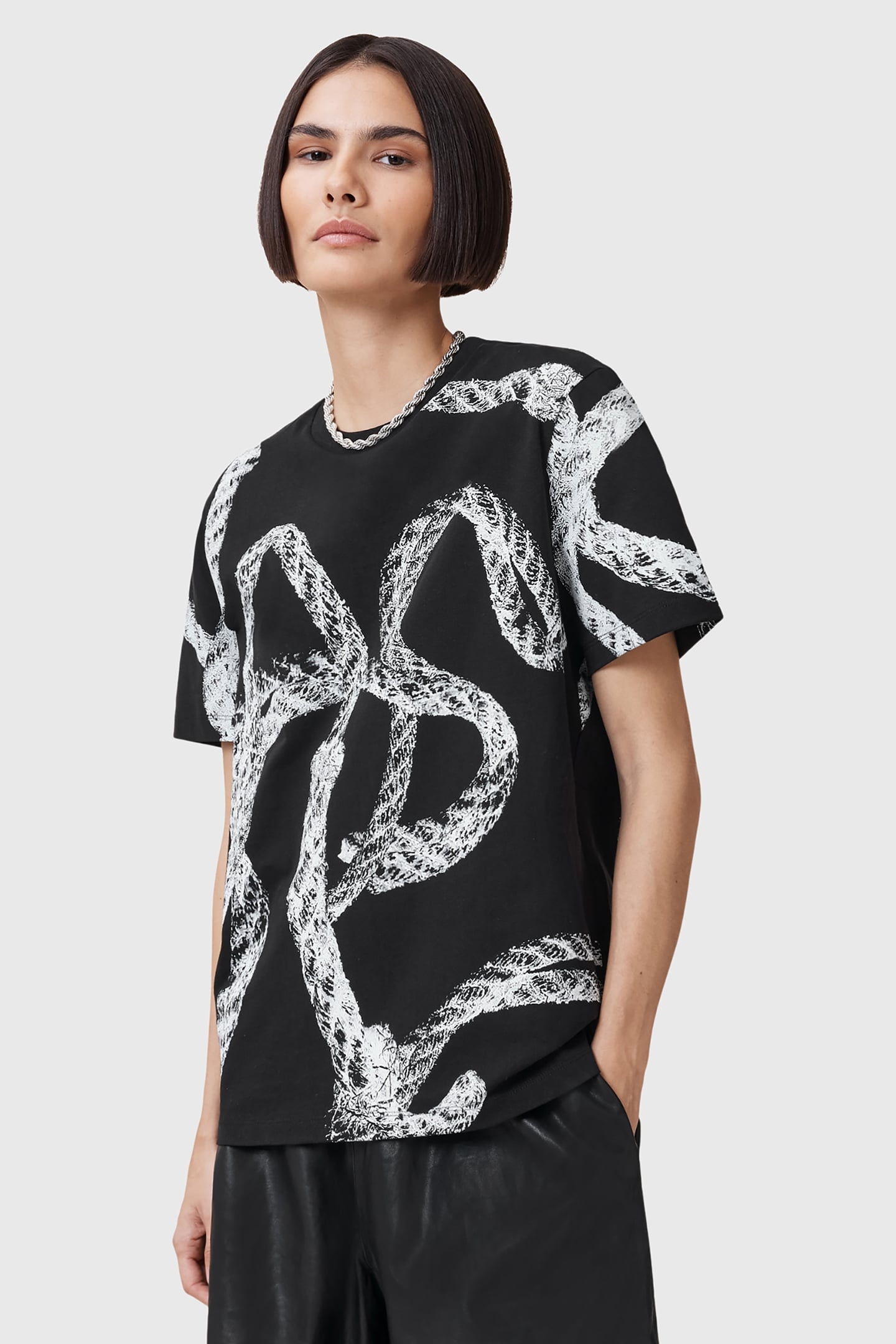 HALYARD BF TEE BLACK 1