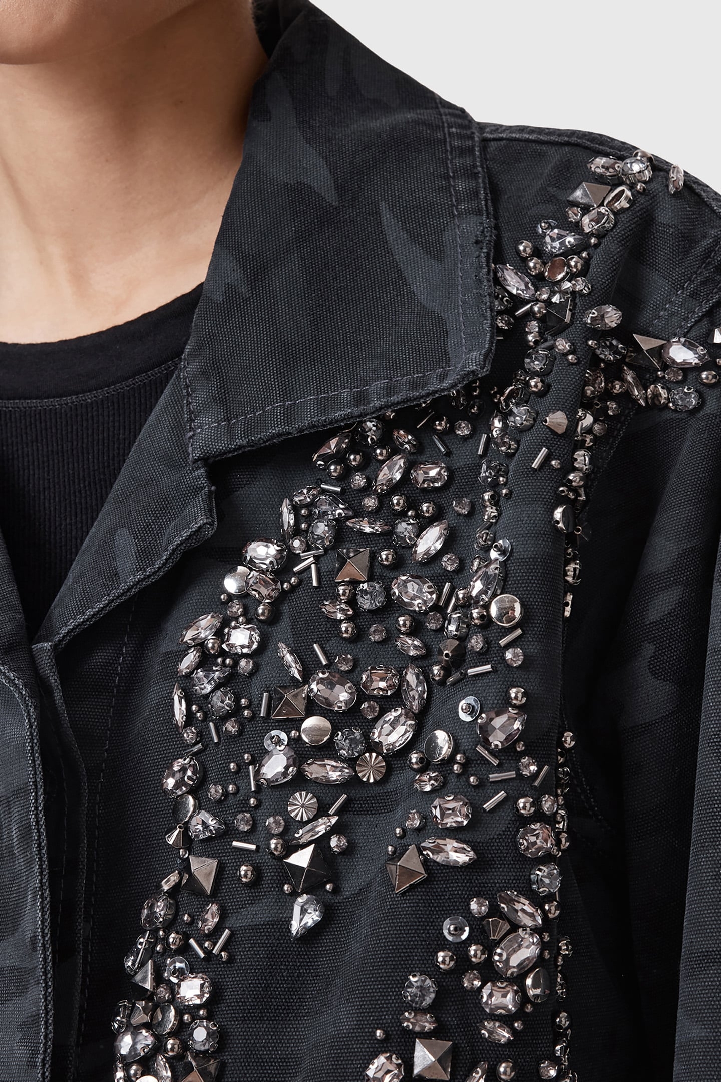 FINCH CAMO JACKET INK BLUE 8