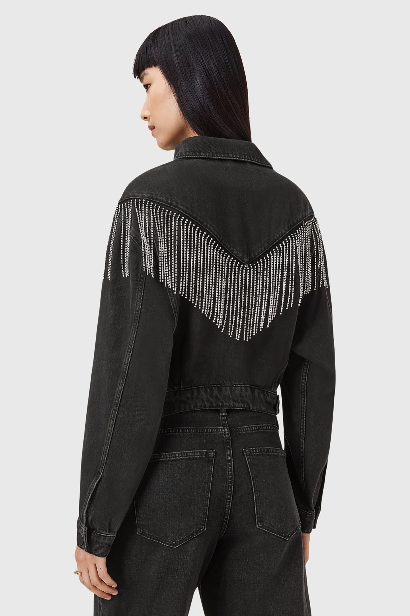 MARLENE EMB JACKET BLACK 2