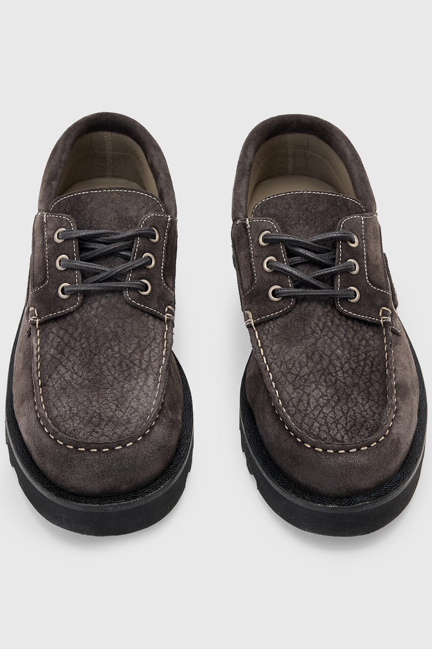 SKIFF BOAT SHOE WARM GREY 3