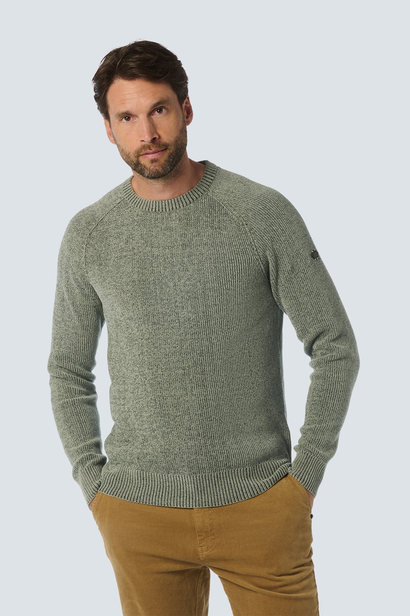 PULLOVER CREWNECK 2 COLOURED CHENILLE SMOKE 1