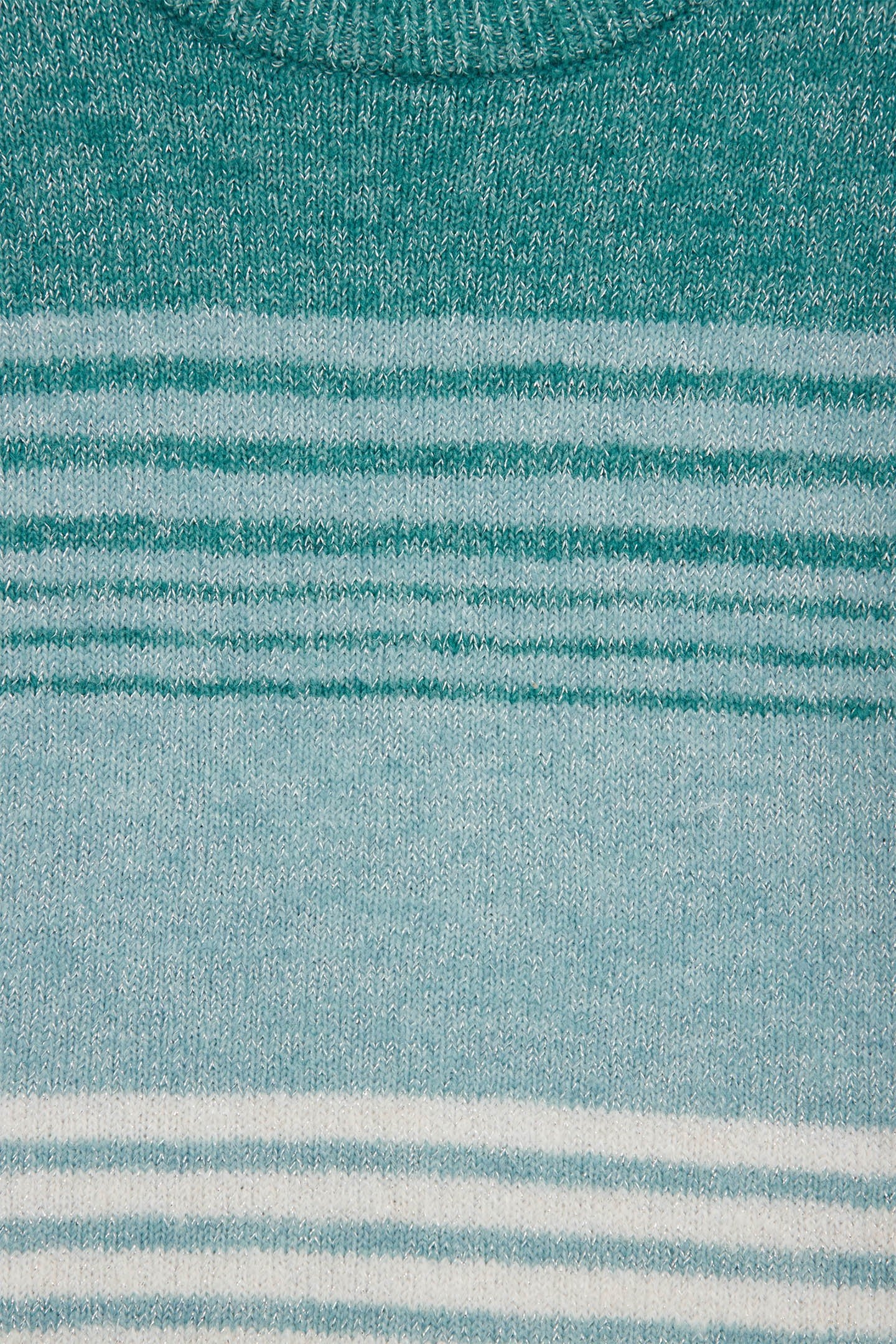 KNITTED PULLOVER GREEN BLUE 6