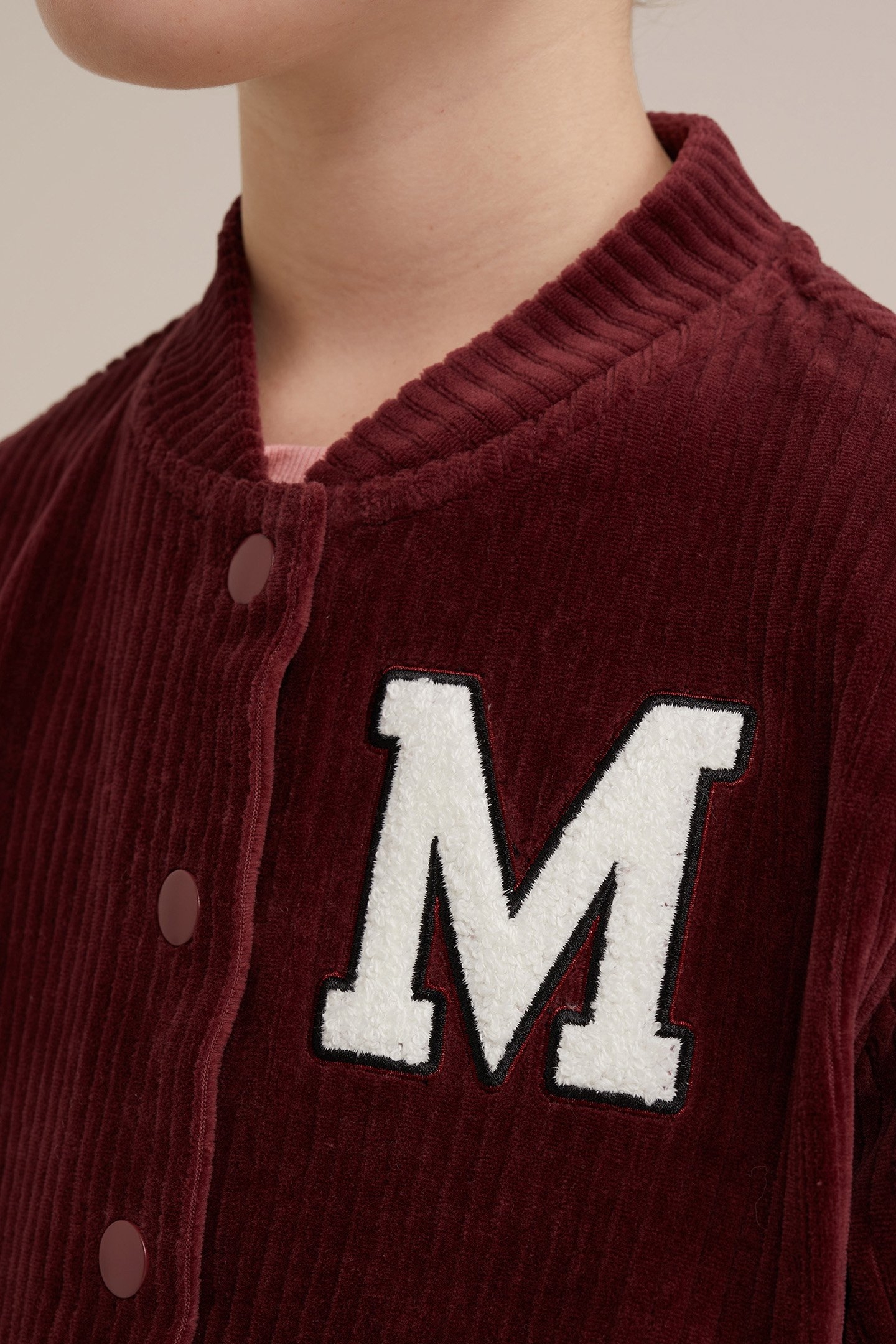 BOMBER BURGUNDY RED 5