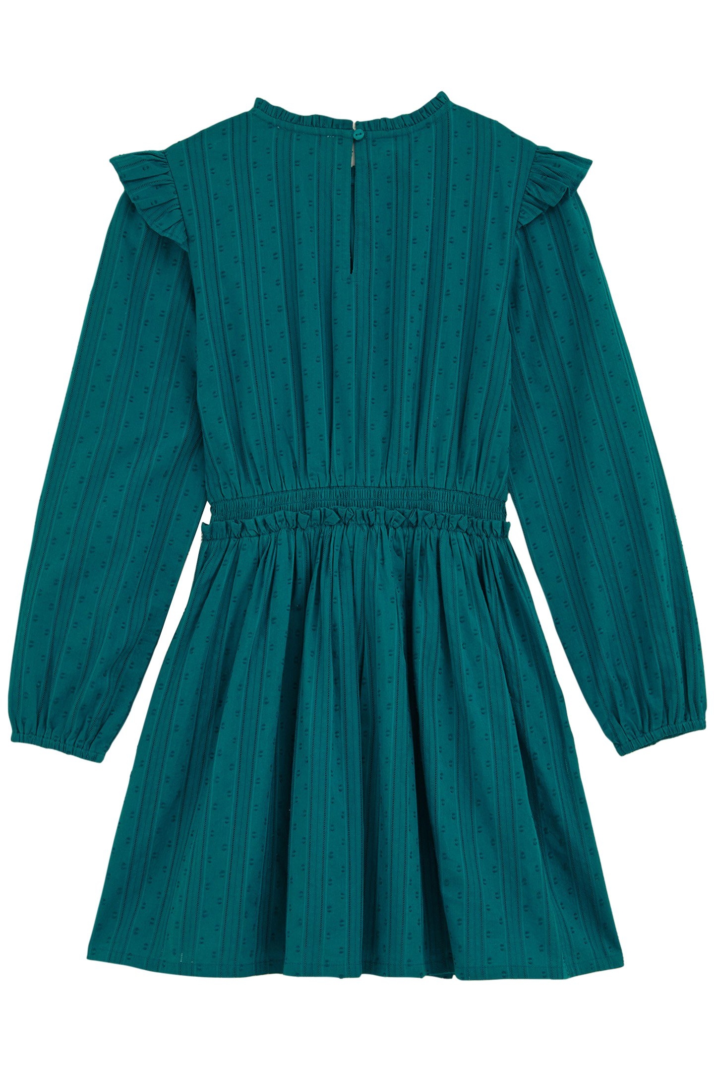 DRESS MID LENGTH SEA ​​GREEN 4