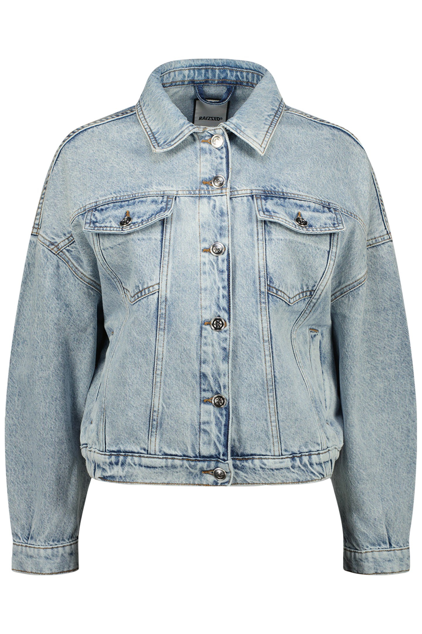 VERONICA DENIM JACKET LIGHT BLUE STONE 3