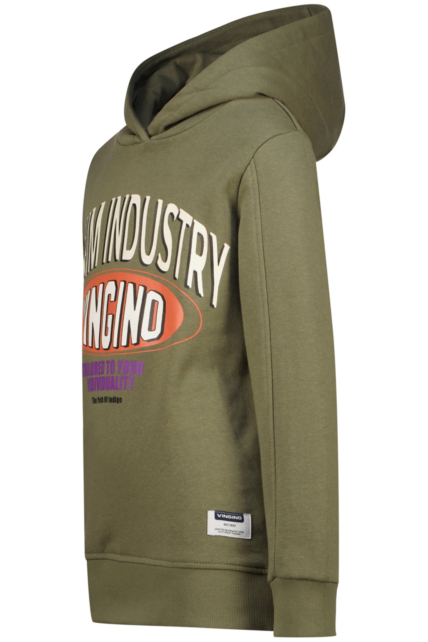 BOYS NOMAN SWEATER ARMY GREEN 3