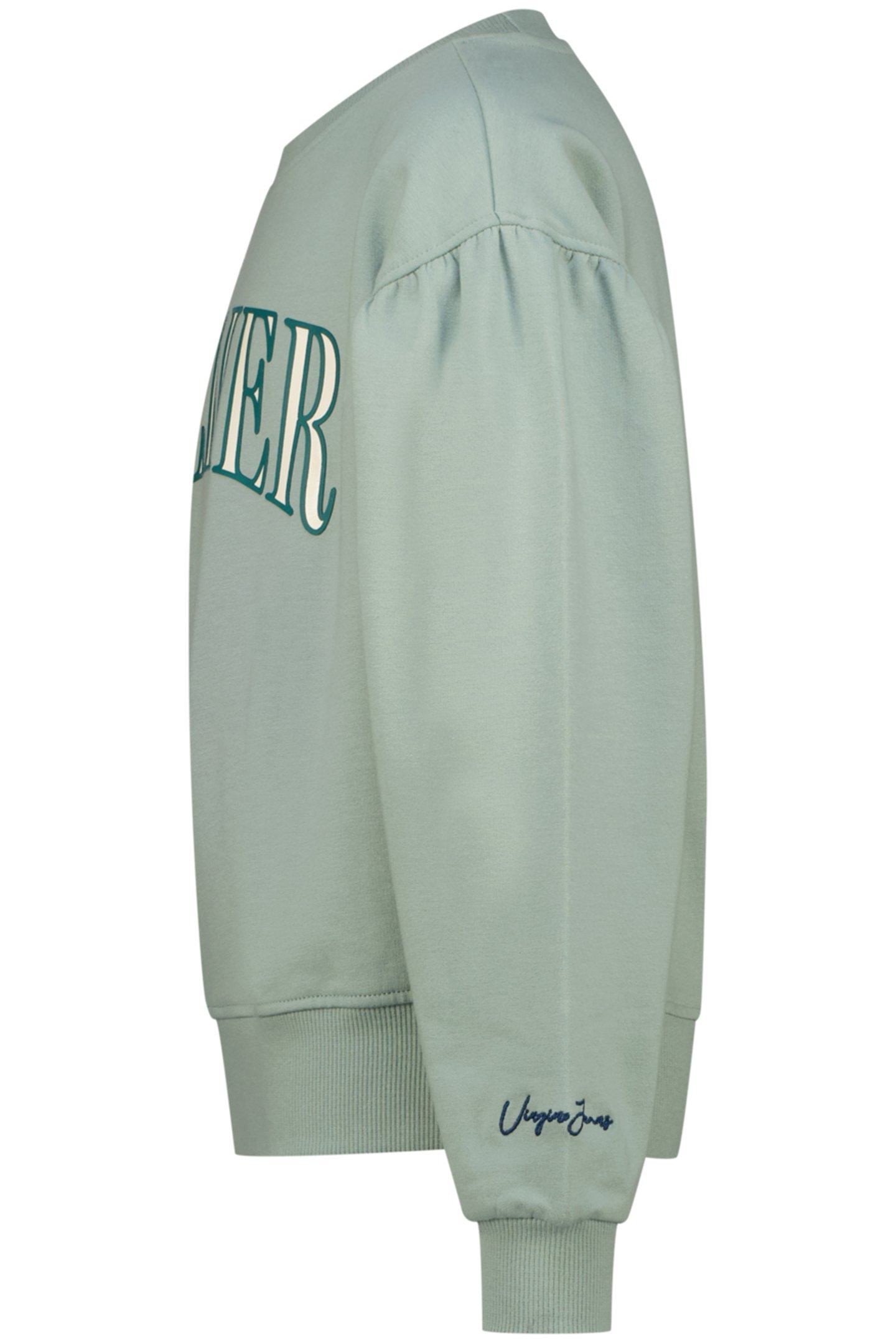 GIRLS NORAN SWEATER JADE GREEN 3