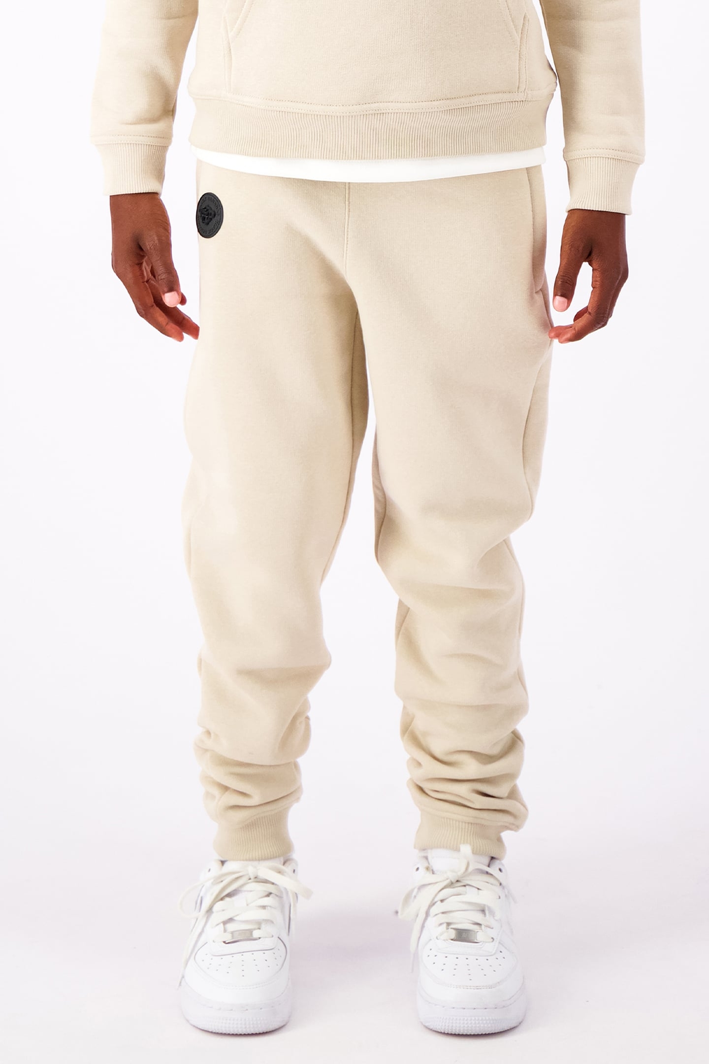 JR ESSENTIAL SWEATPANTS SAND 1