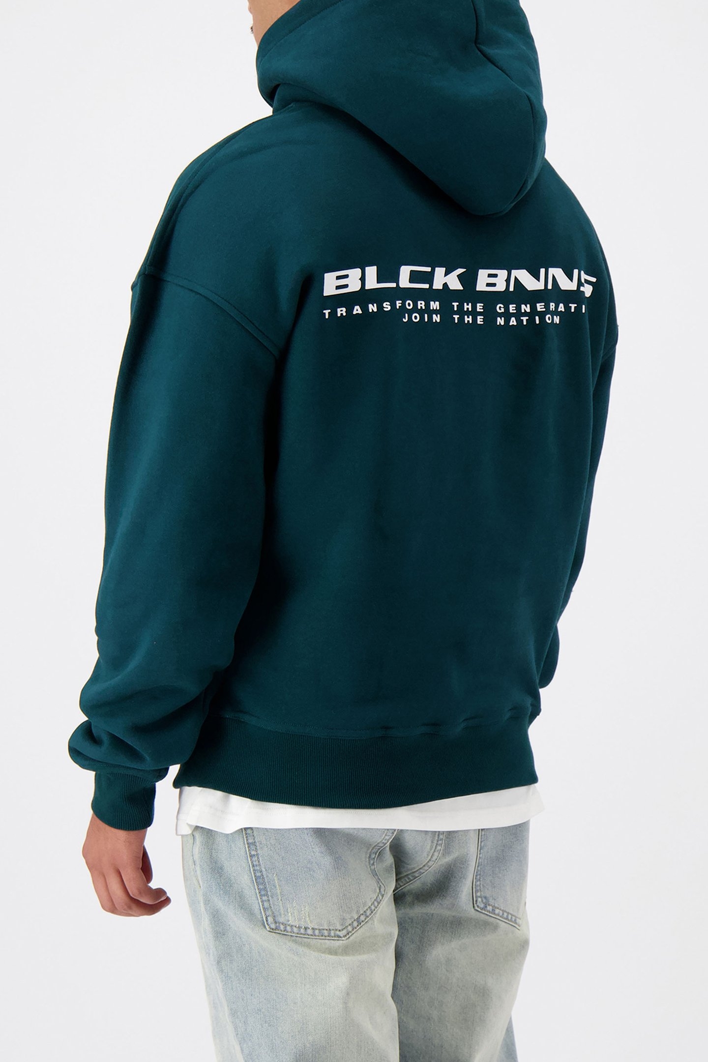 NATION HOODIE PINE GREEN 6