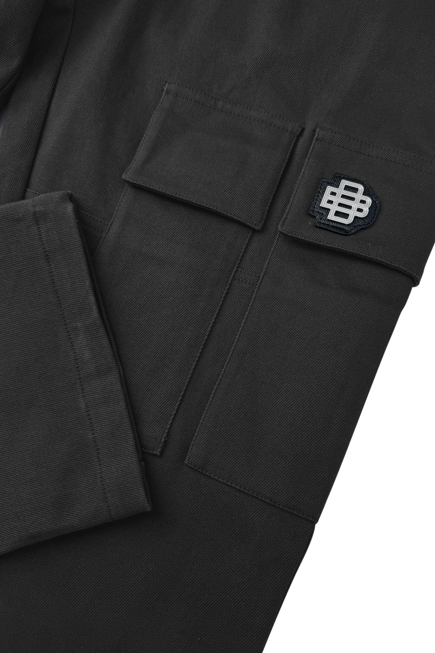 MONOGRAM CARGO PANTS BLACK 5