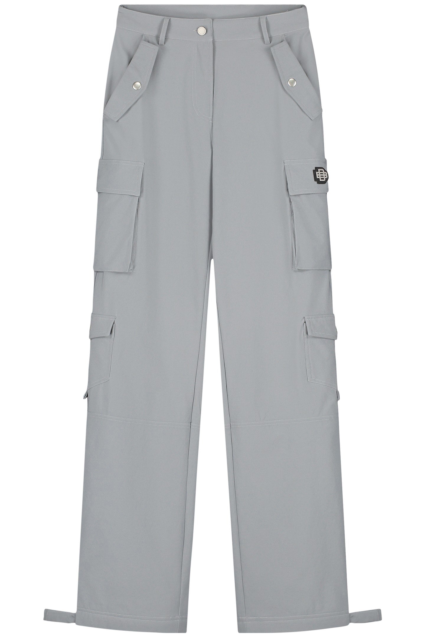 MULTI POCKET CARGO PANTS GREY 5