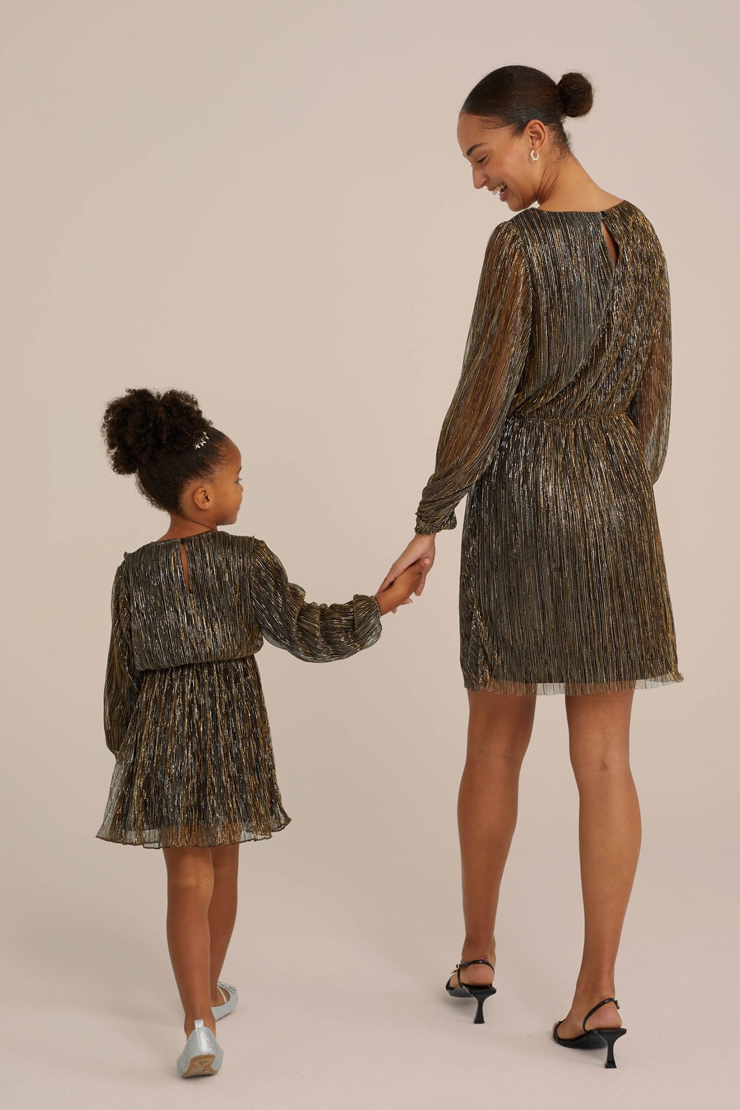 DRESS MID LENGTH GOLD 6