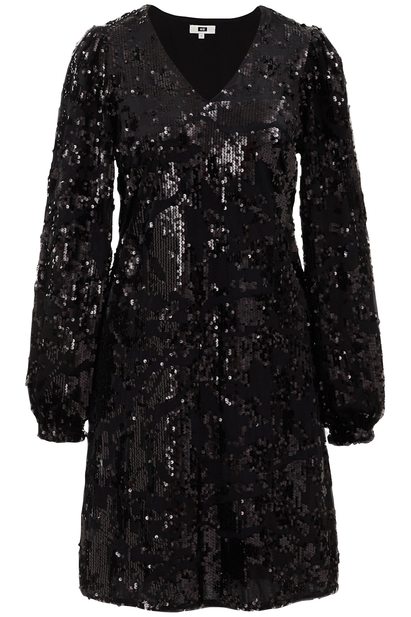 DRESS MID LENGTH BLACK 4