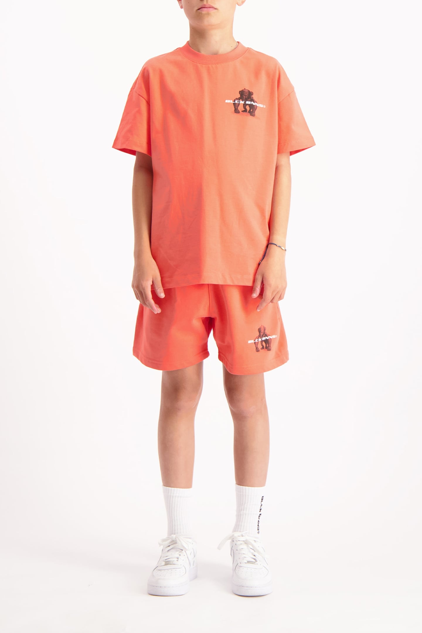 KIDS 3D CONVOY TWINSET SALMON 1