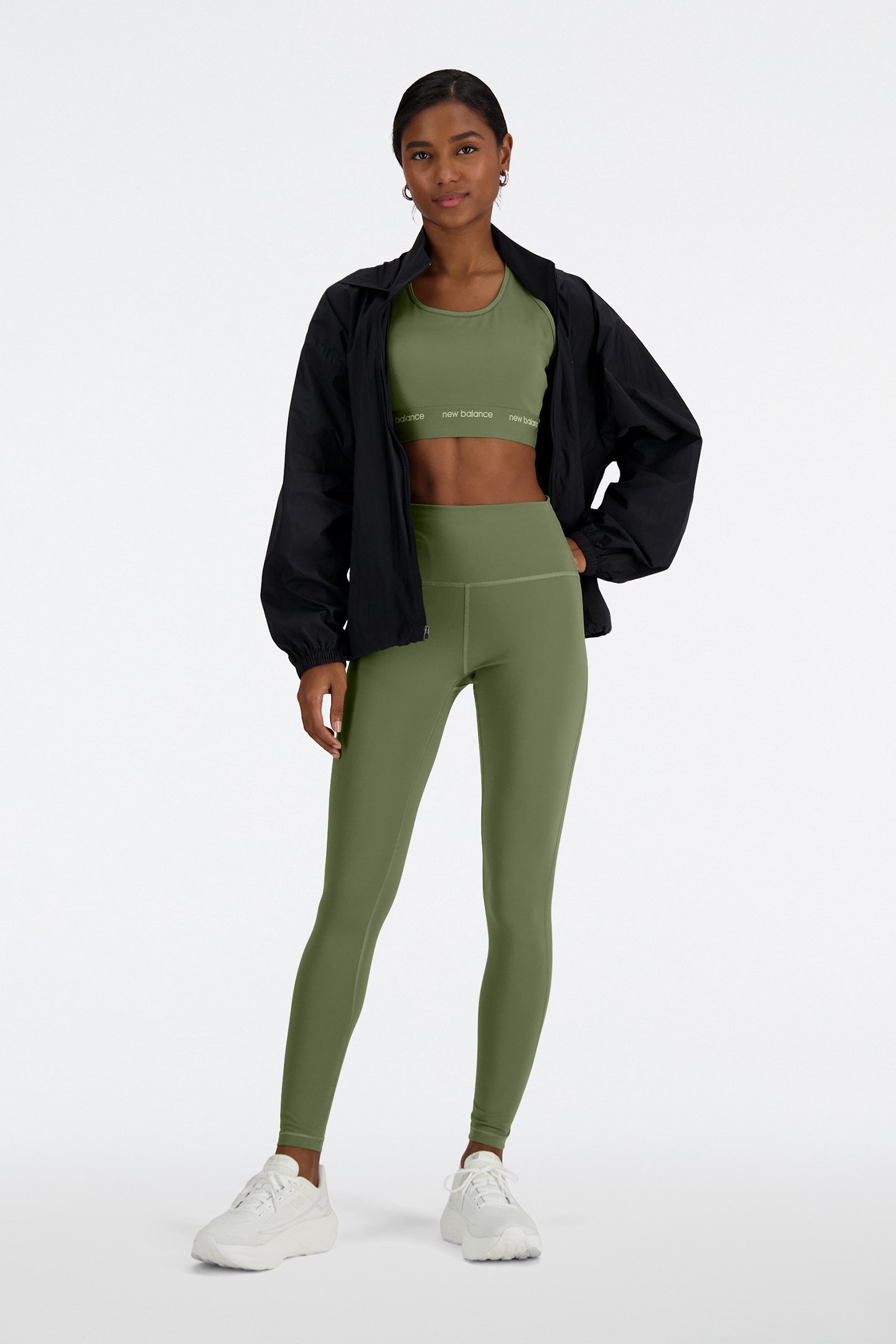 NB SLEEK MEDIUM SUPPORT SPORTS DARK OLIVE 4