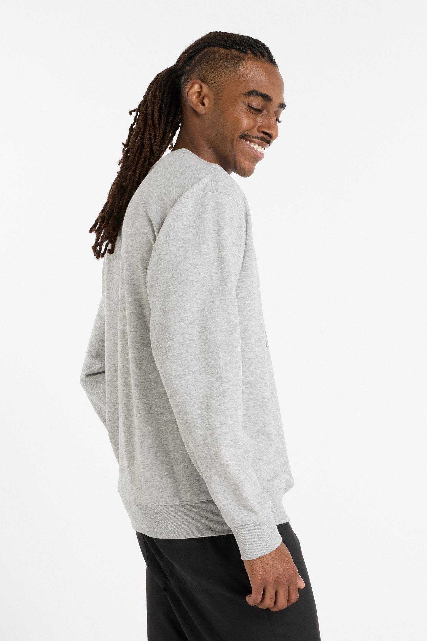 VARSITY PENNANT CREW ATHLETIC GREY 3