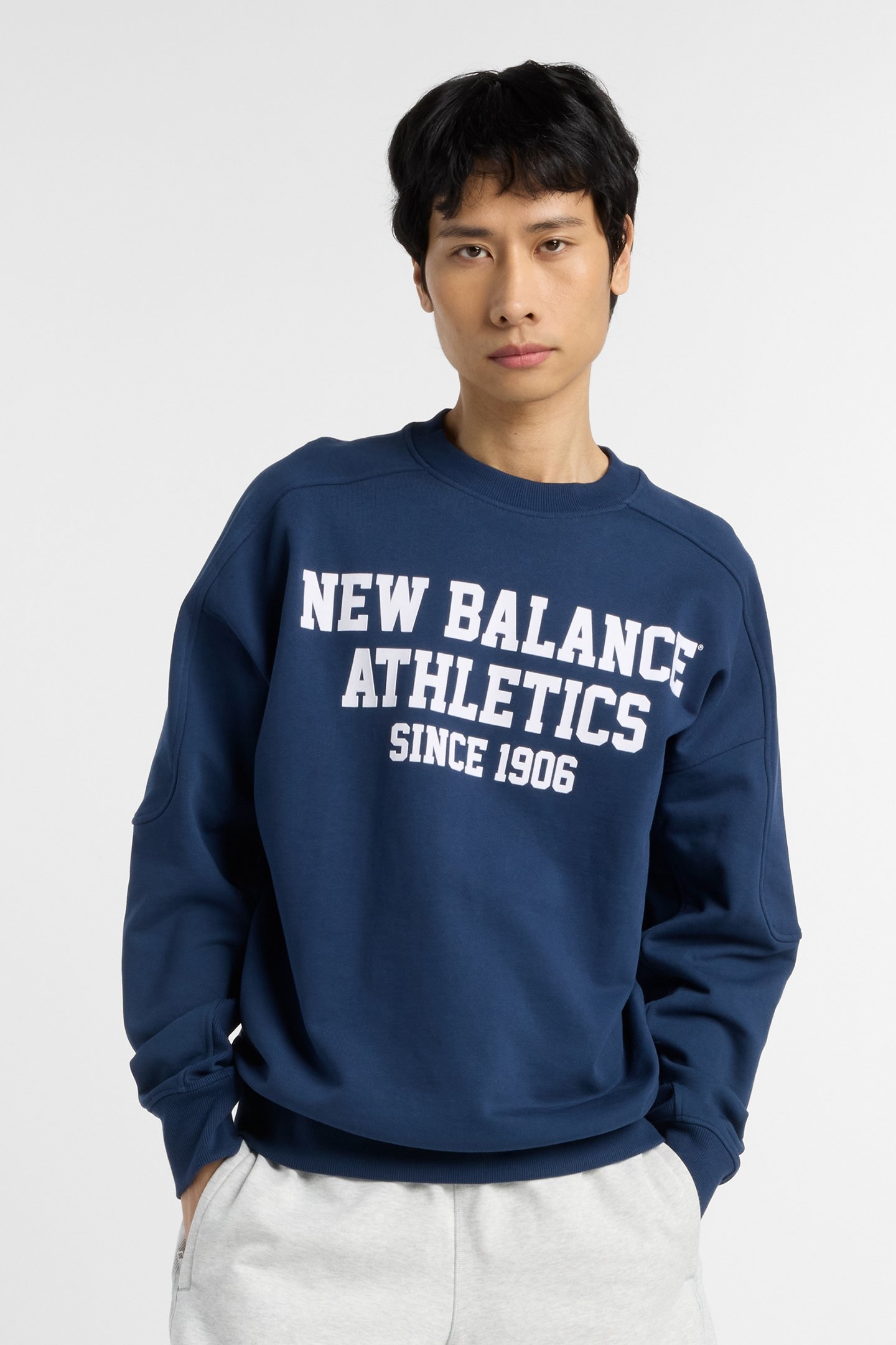 VARSITY FRENCH TERRY GRAPHIC NAVY 1