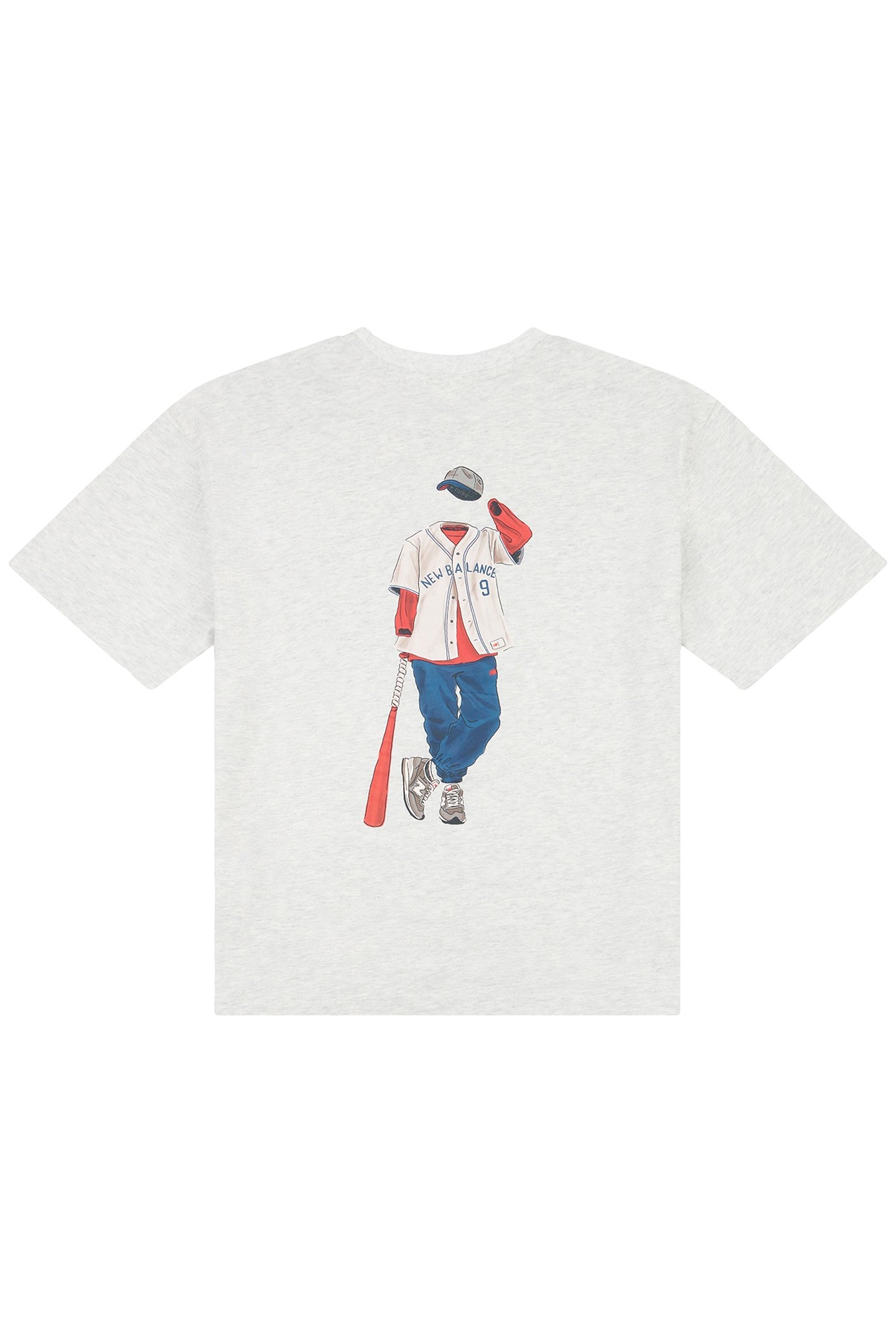 BOYS BASEBALL PLAYER BACK GRAPHIC TEE 5