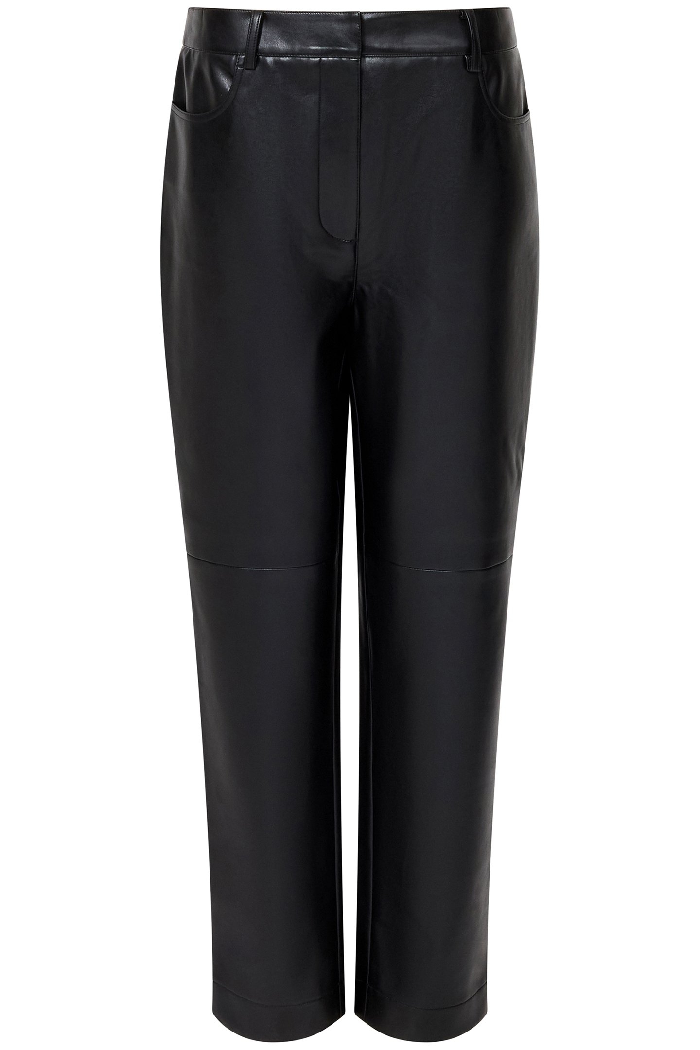 PU TROUSERS BLACK 4