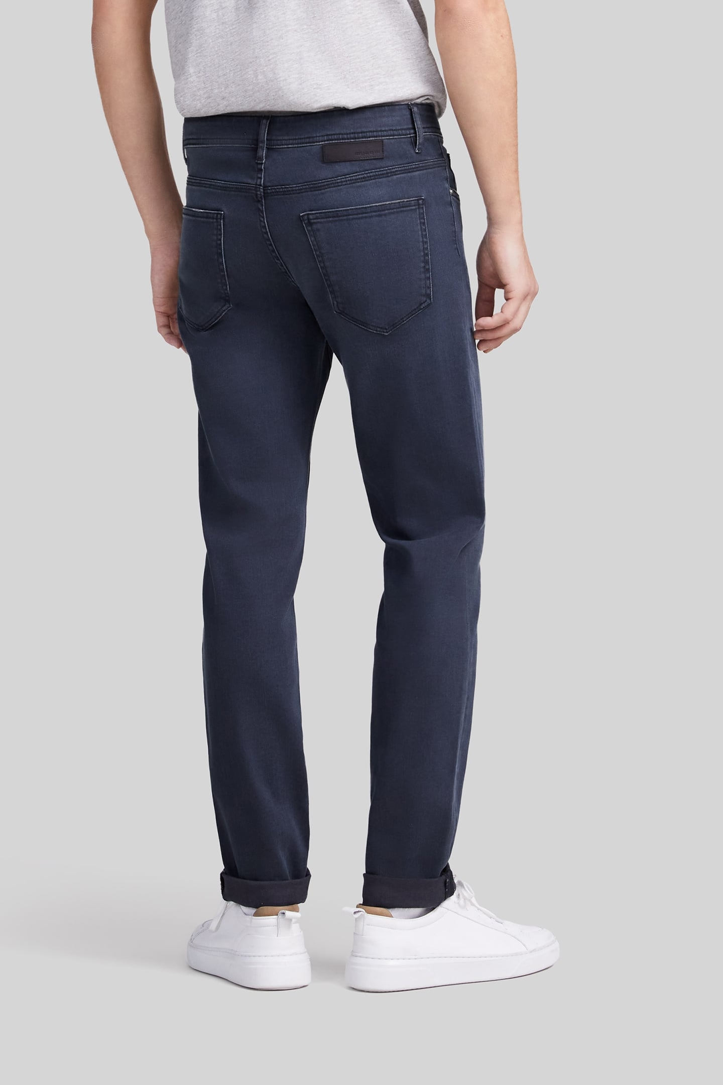 ORGANIC COTTON SLIM JEANS STEEL 2