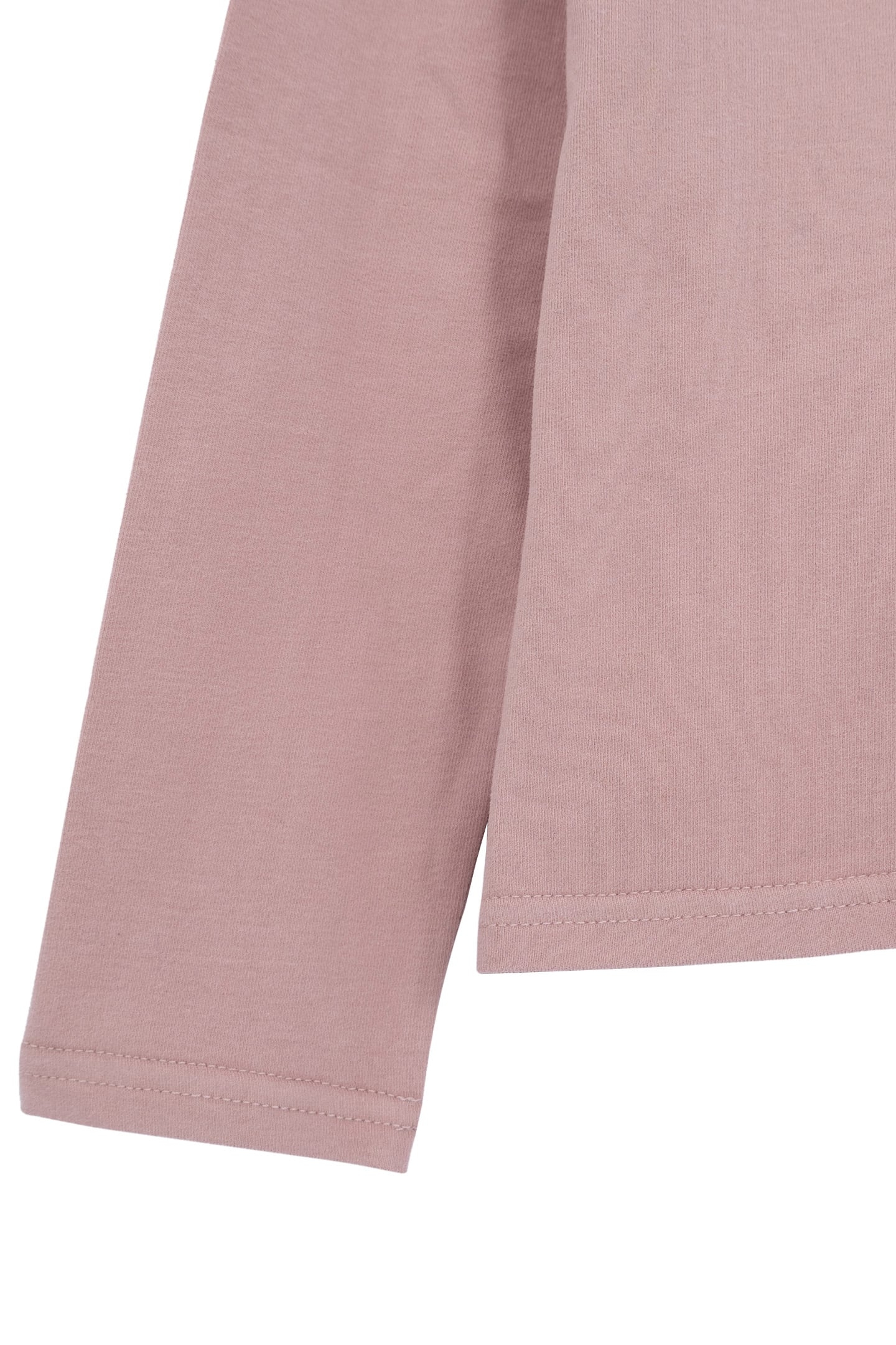 GIRL'S PINK BI-MATERIAL TULLE-PLUMETIS BACK T-SHIRT 4