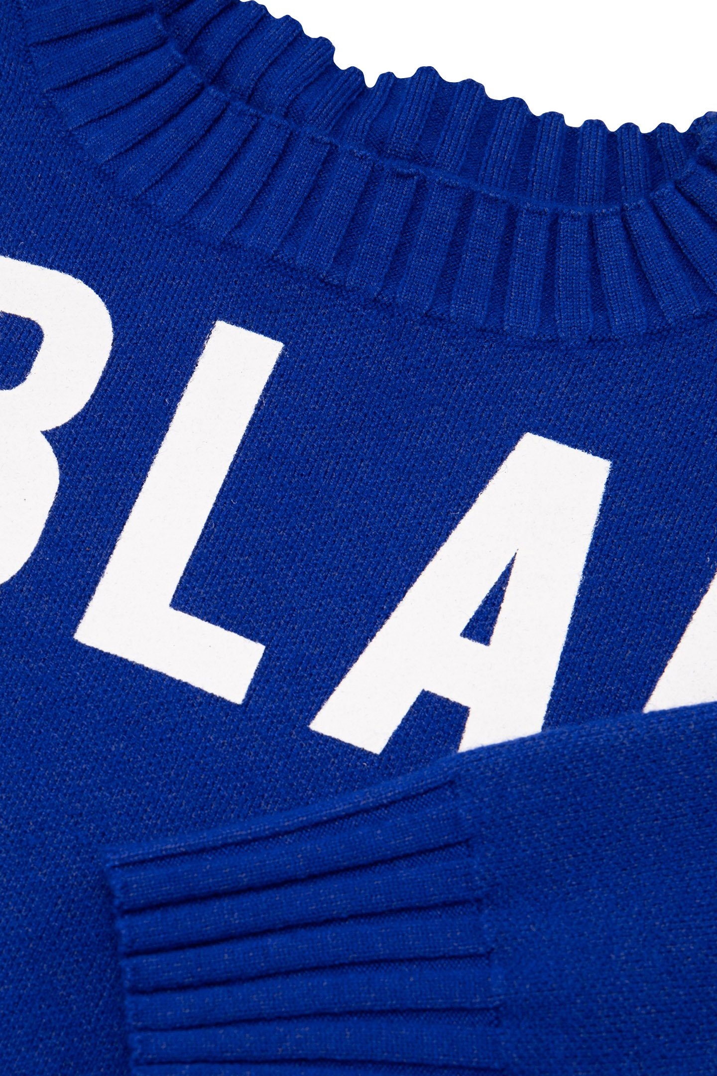 BLUE SWEATER DRESS MAXI MESSAGE GIRL 6