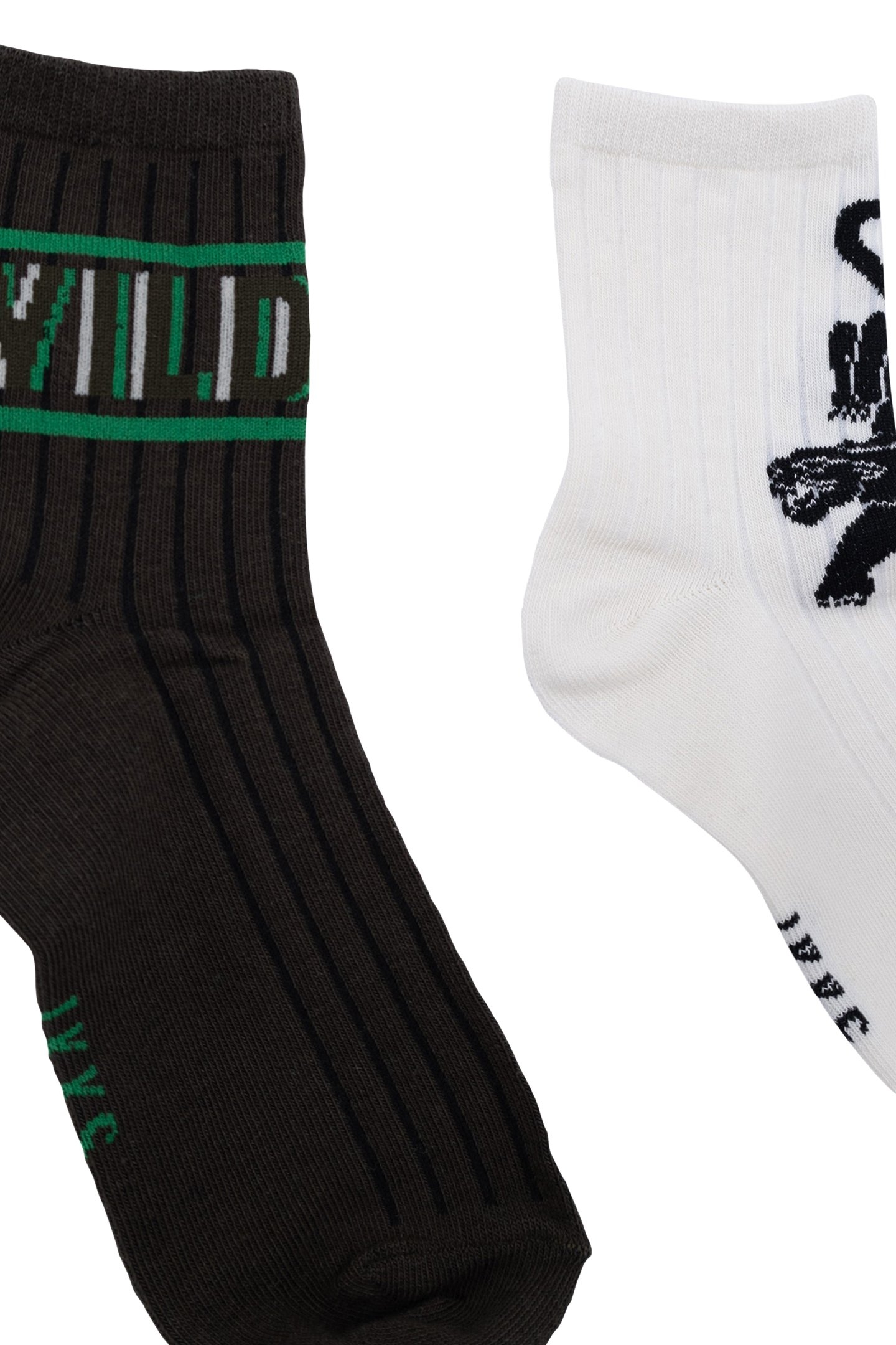 BOY'S KHAKI, ECRU, BLACK SOCKS 4