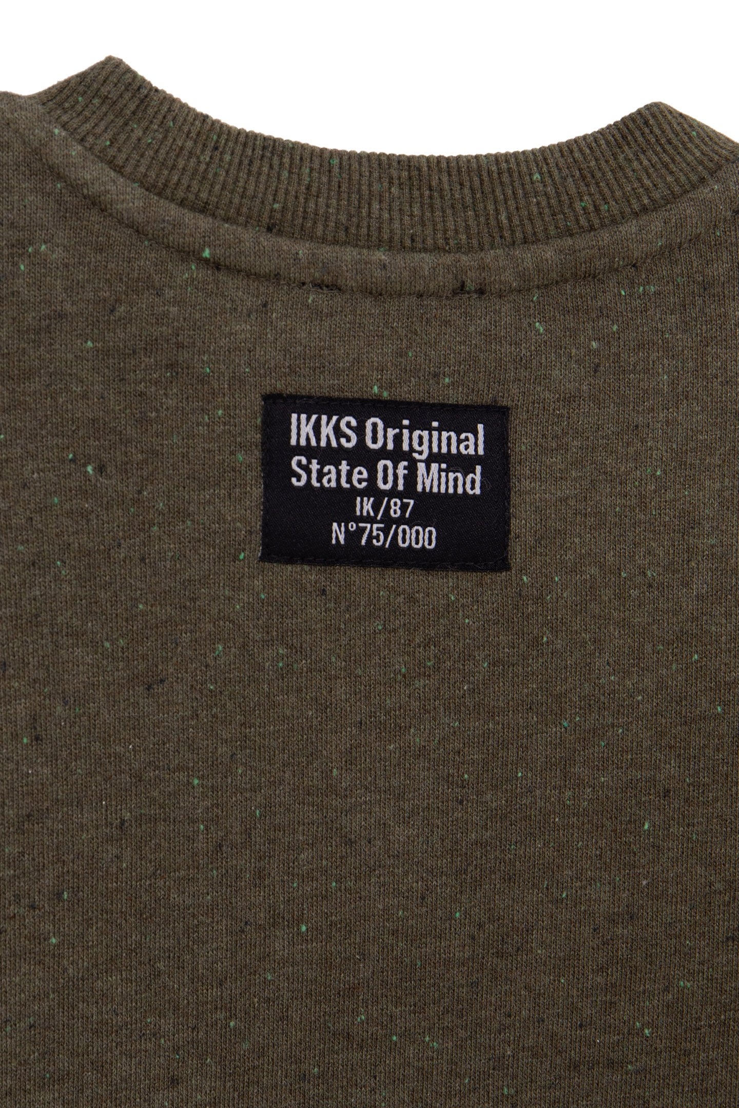 SWEAT KHAKI TYPO PUNCH NEEDLE EFFECT BOY 6