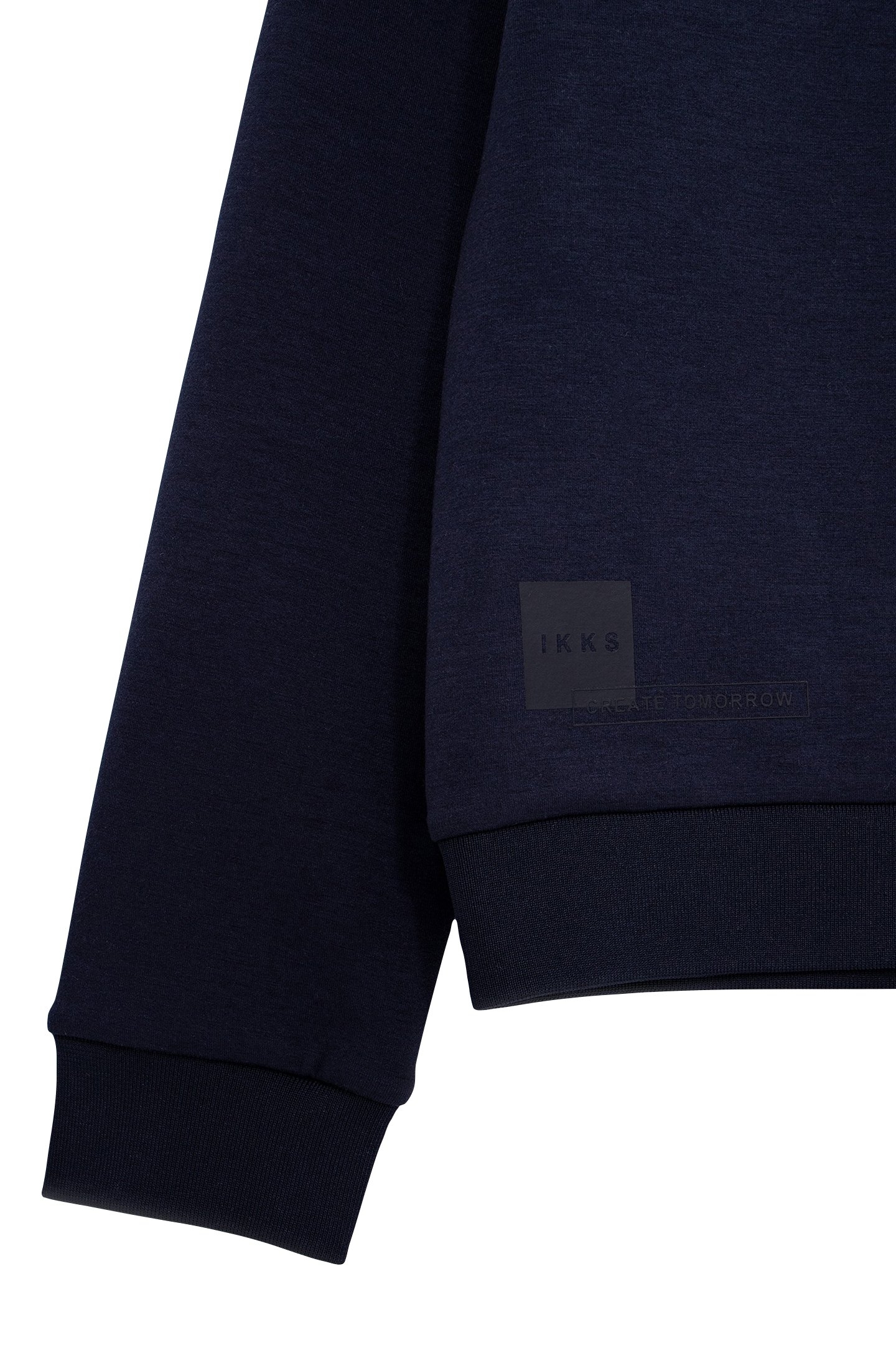 BOY'S NAVY TEDDY-NECK SWEATSHIRT 4