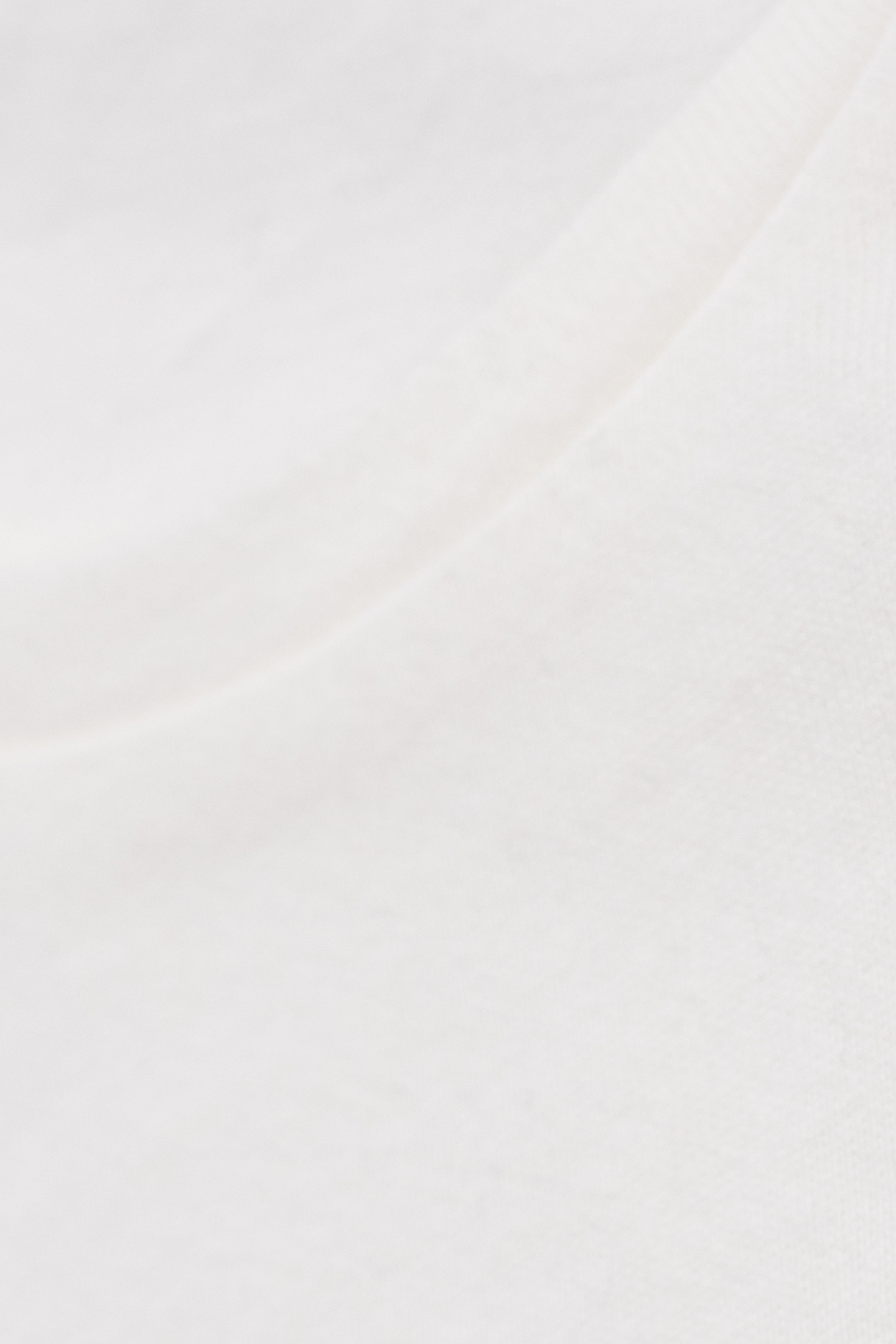 GIRLS' MULTI-MATERIAL ECRU CHEVRON PRINT T-SHIRT 6