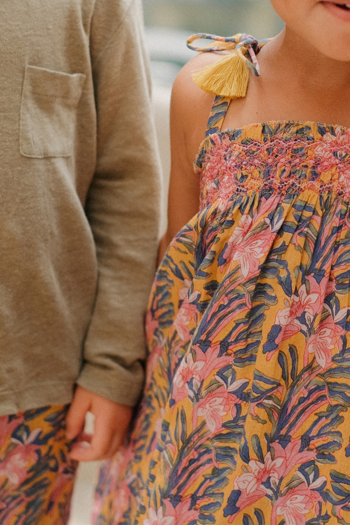 DRESS MARCELINE HONEY FLOWER 4