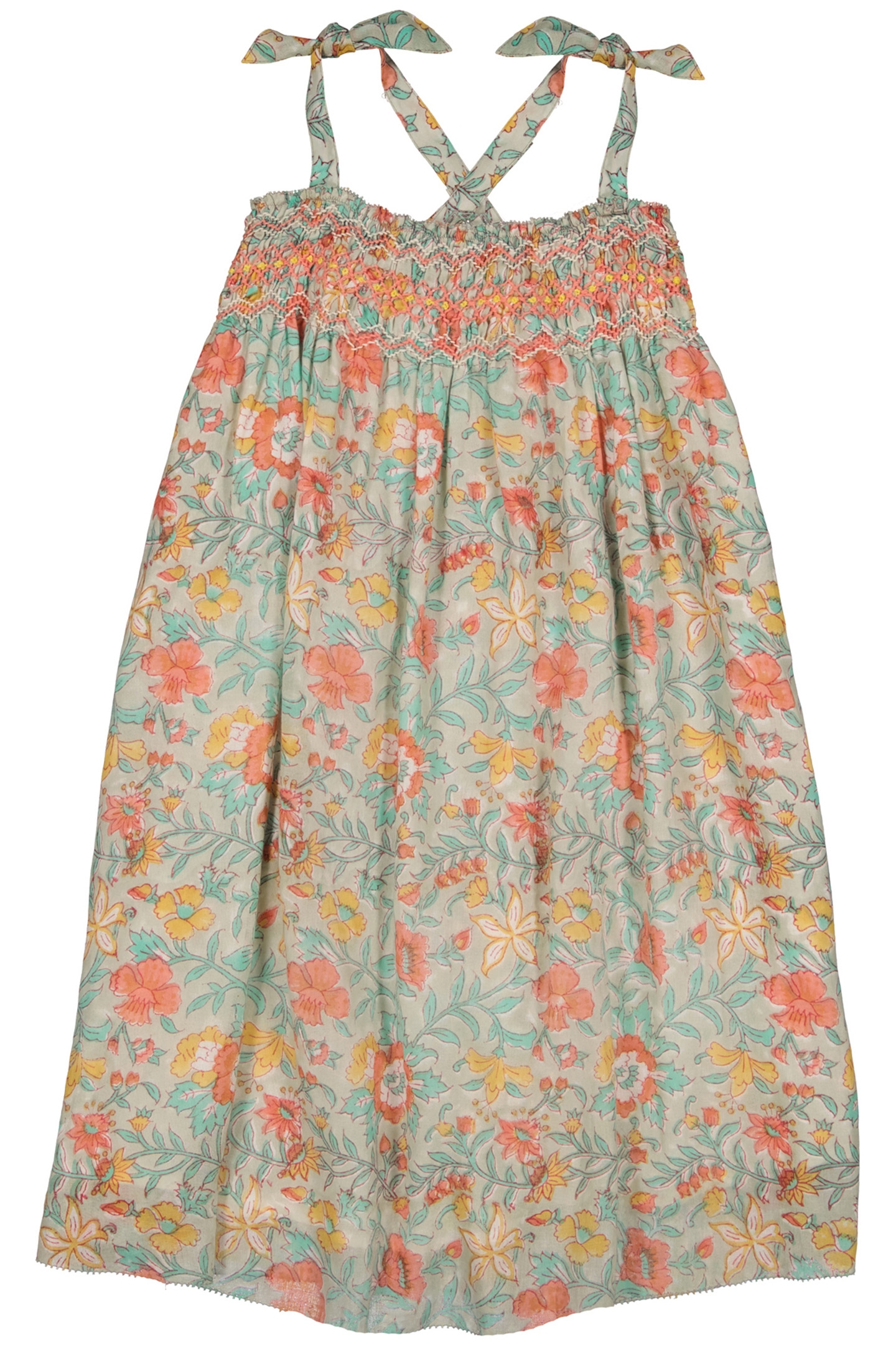 DRESS MARCELINE WATER FLOWERS 1