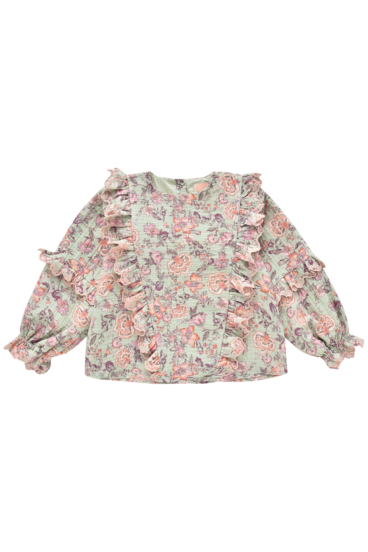 BLOUSE TUBI KHAKI TROPICAL LOON 2