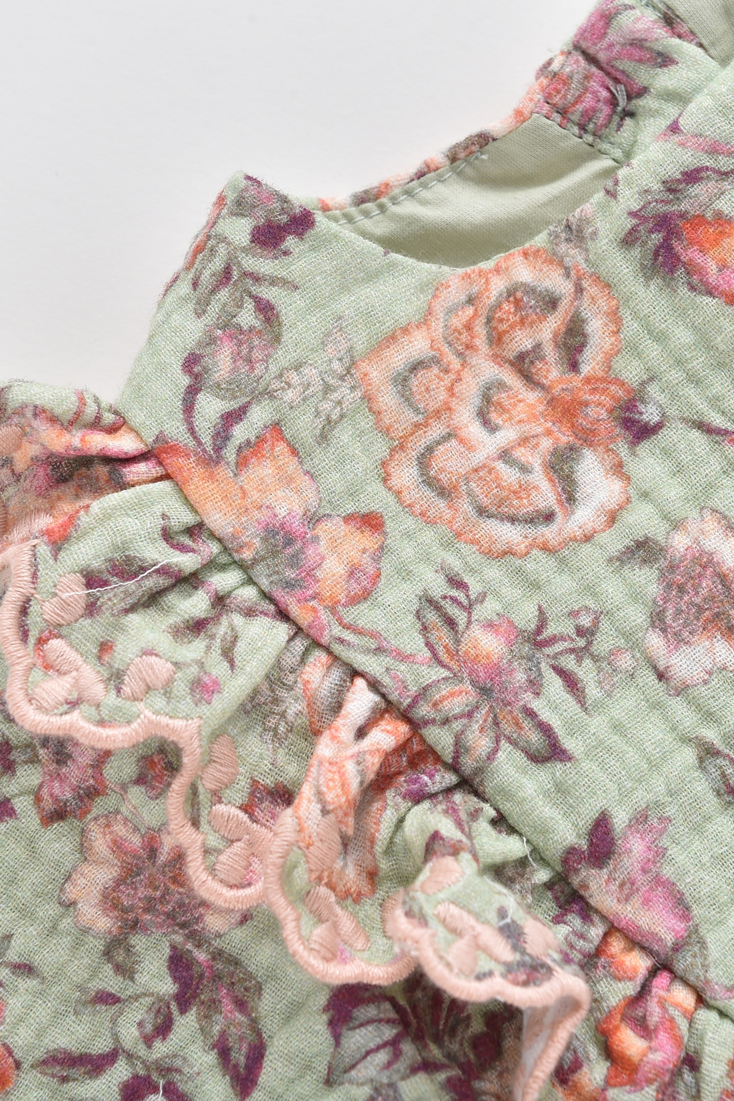 BLOUSE TUBI KHAKI TROPICAL LOON 5