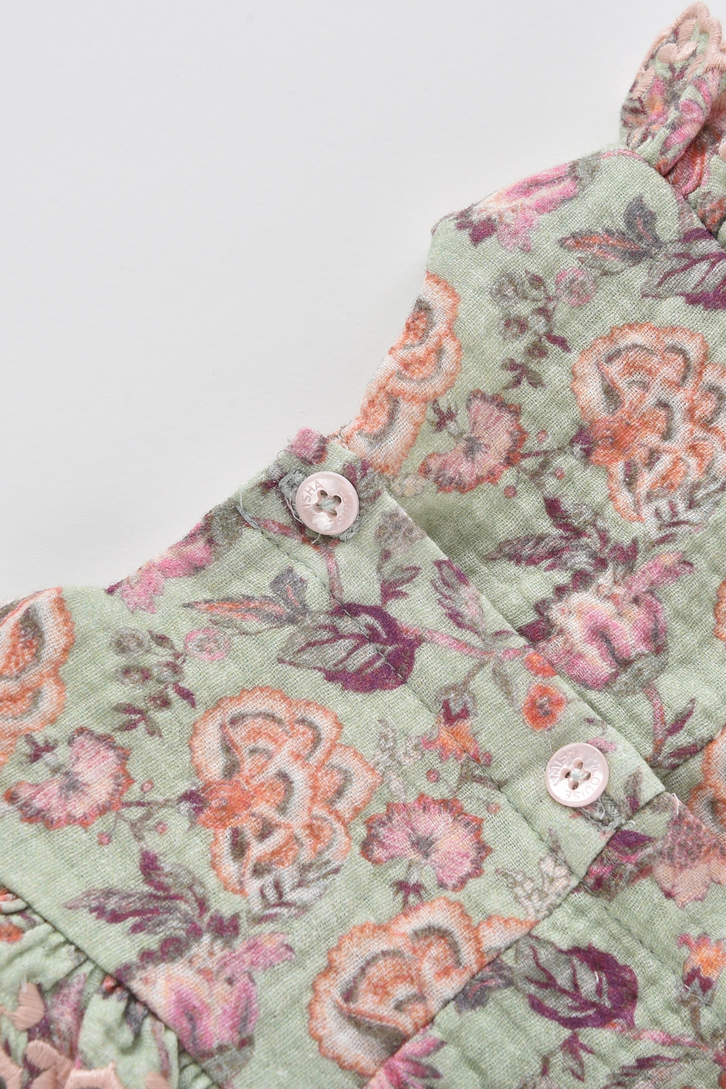 BLOUSE TUBI KHAKI TROPICAL LOON 8