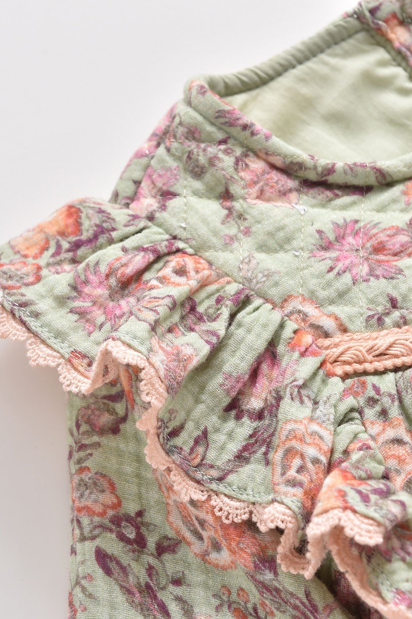 DRESS LARA KHAKI TROPICAL LOON 5