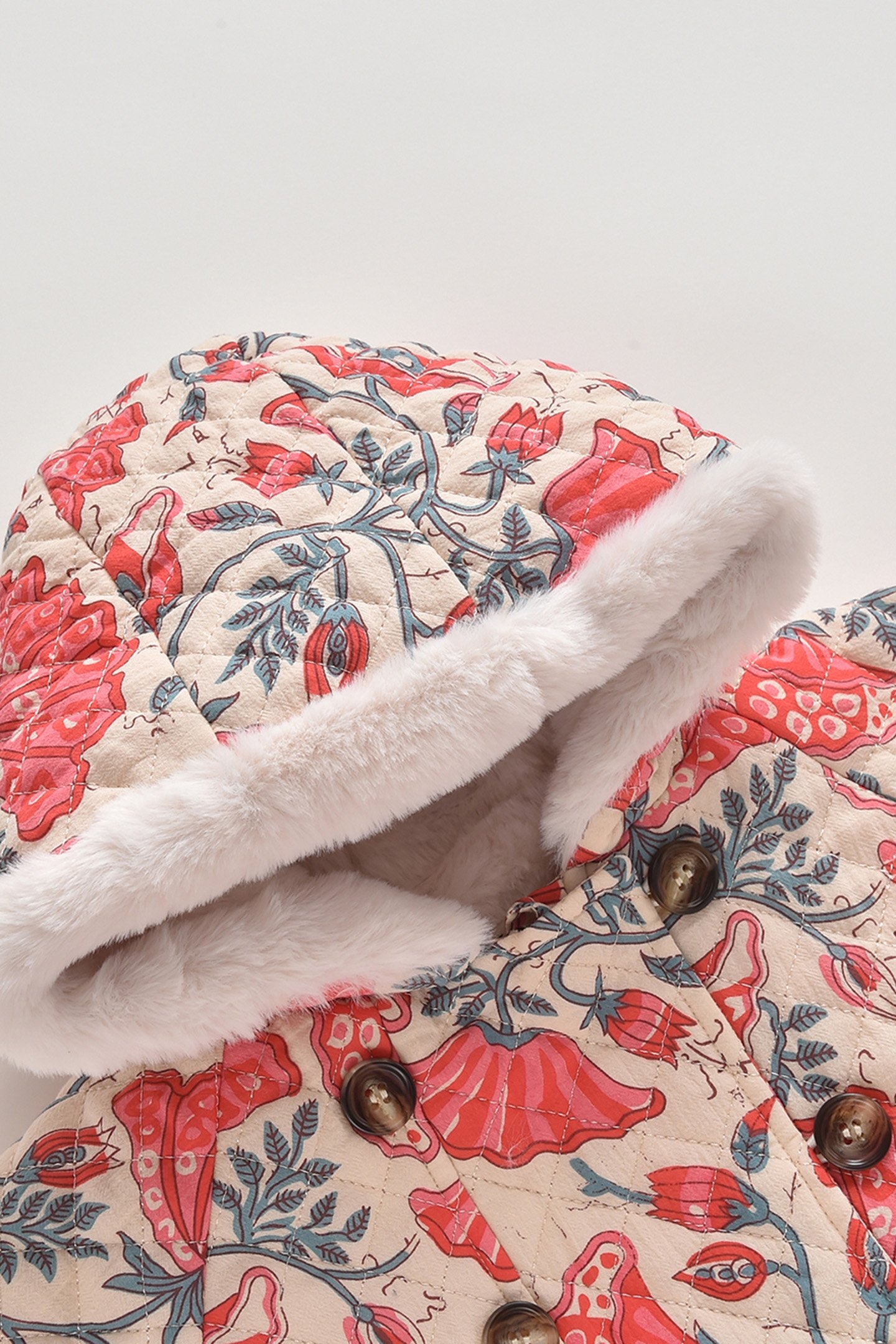 COAT BACANI CREAM ENDLESSFLOWERS 4