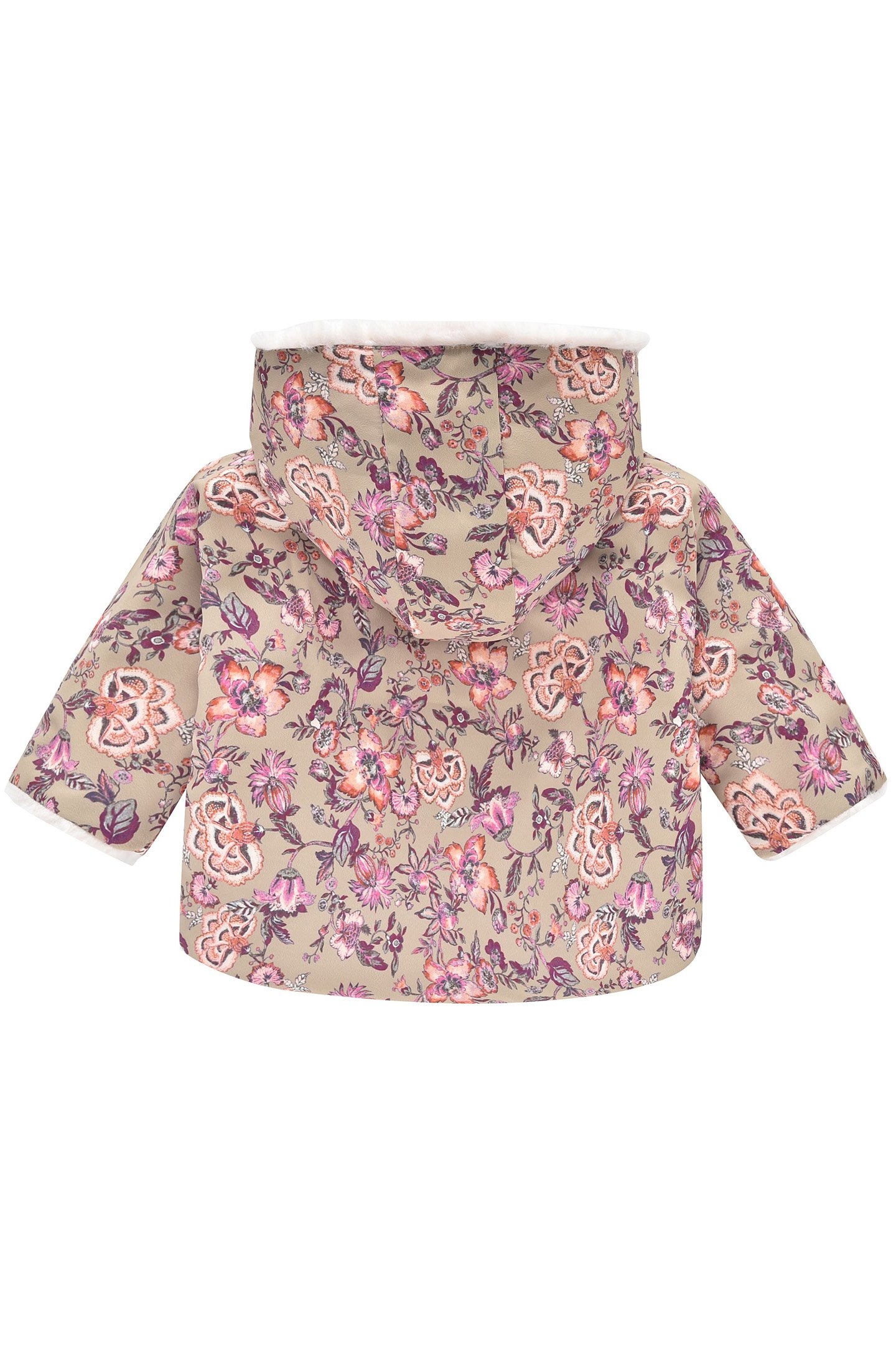 REVERSIBLE COAT FELVET KHAKI TROPICAL LOON 3