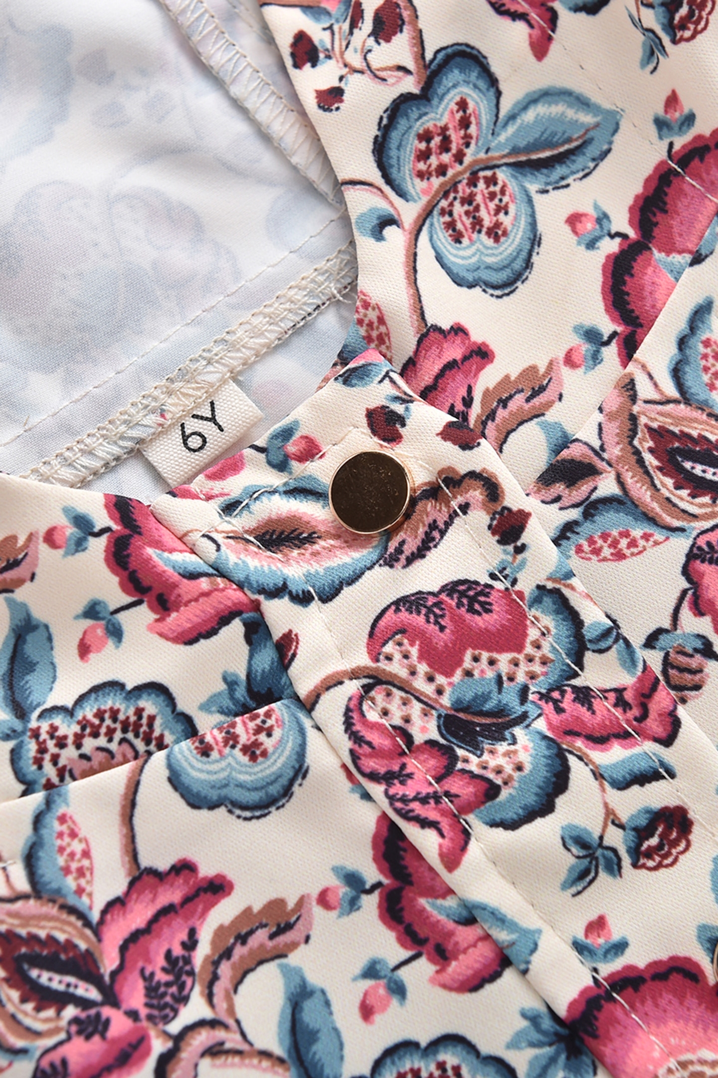 WINDBREAKER HYLINA CREAM INDIAN FLOWERS 4