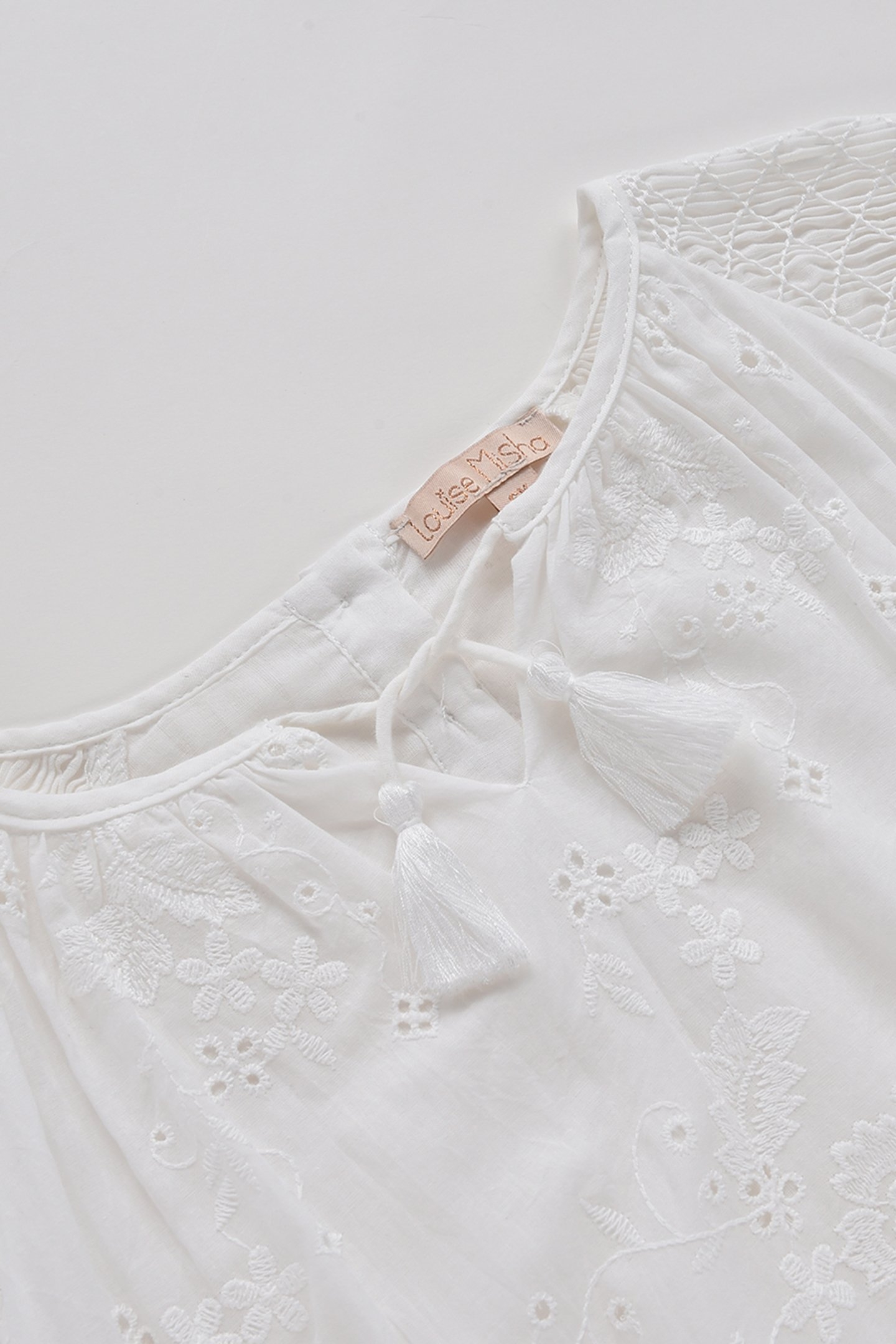 DRESS JANICA WHITE 4