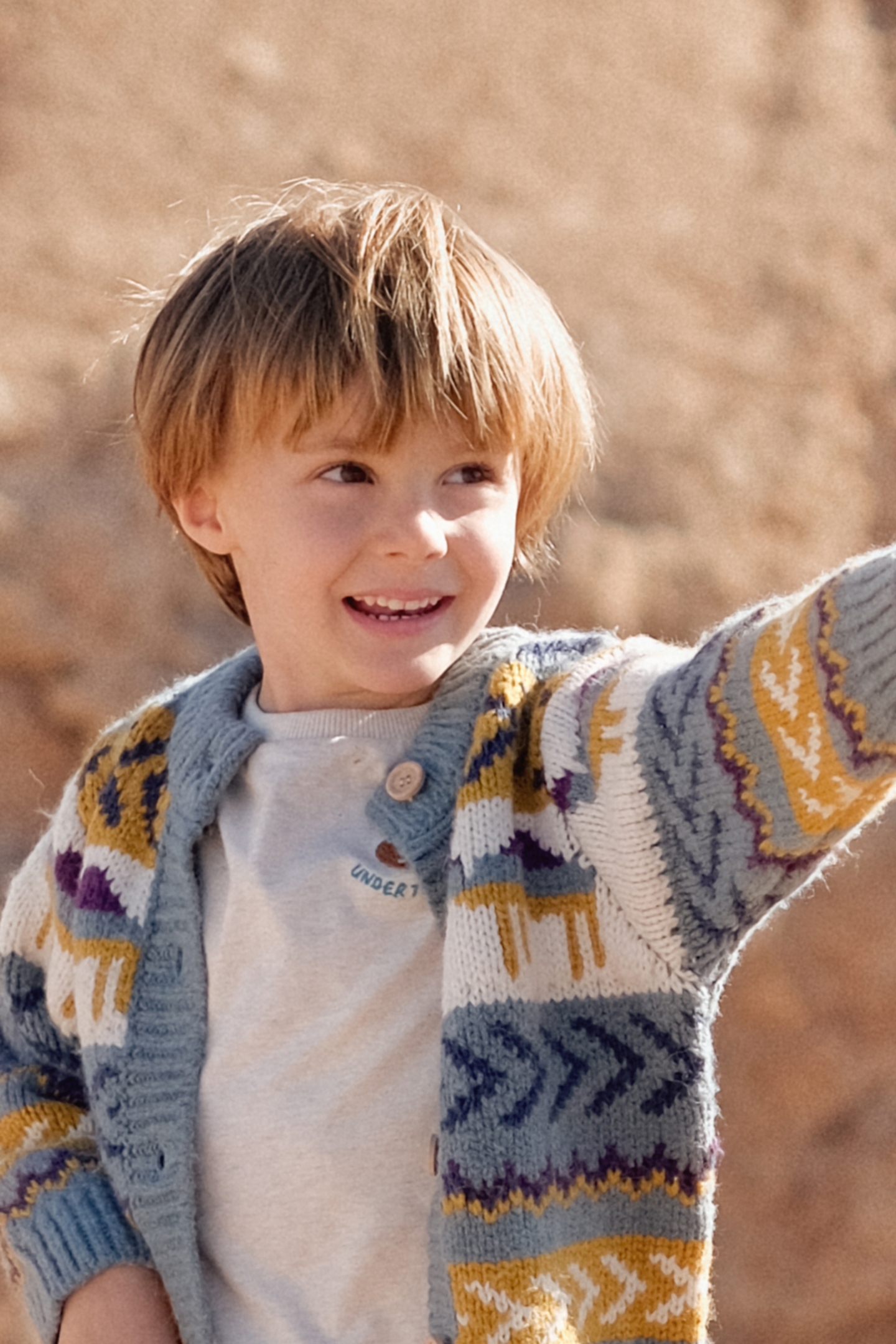 TEE NADIR CREAM MELANGED 2