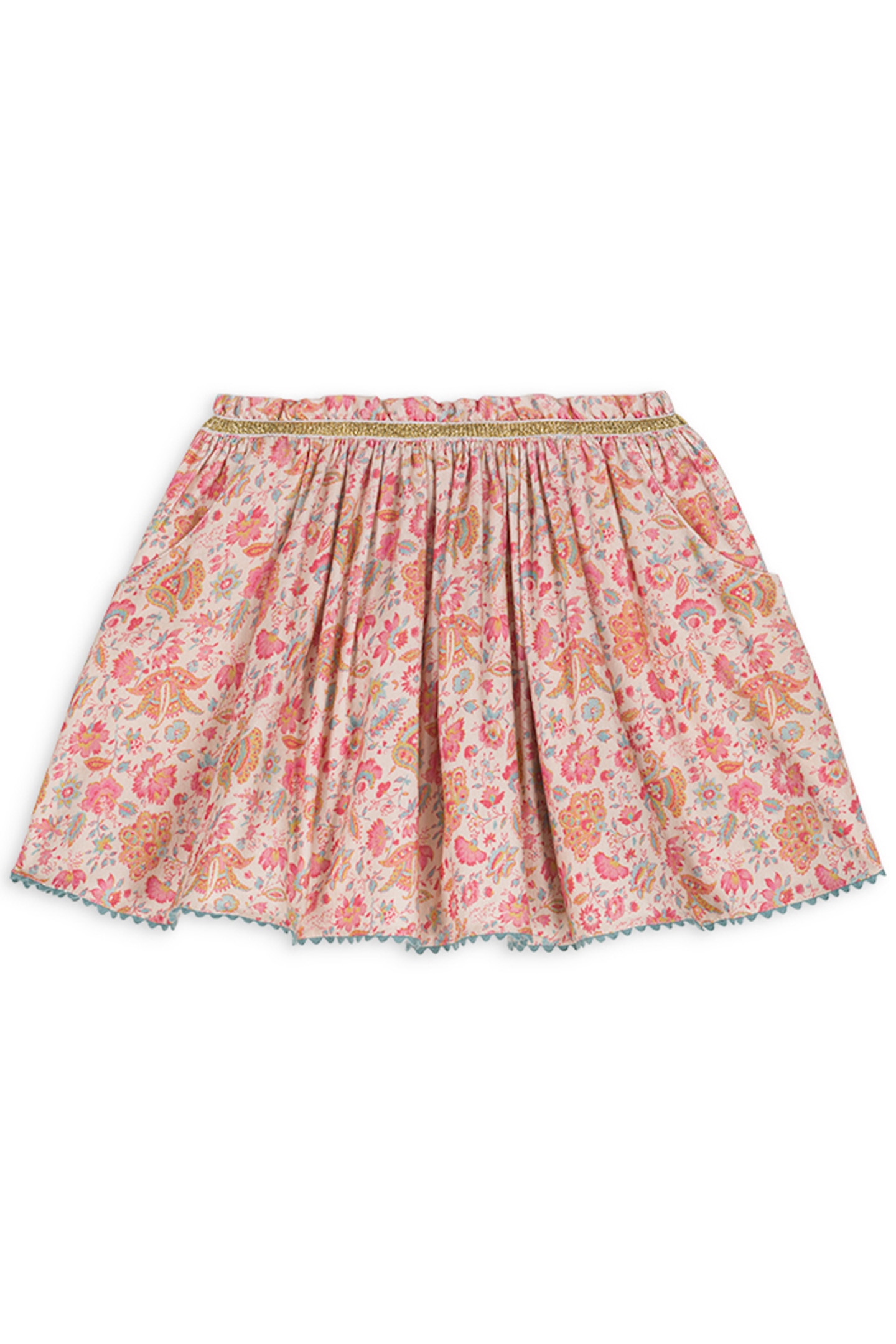 SKIRT CEPHEE CREAM FLOWER FIELDS 1