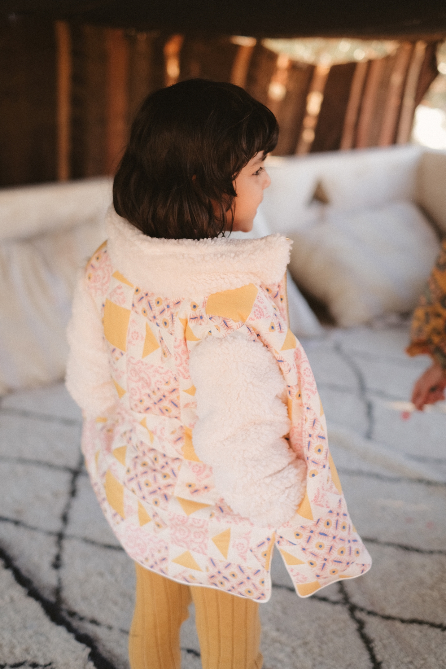 JACKET ROSA CREAM PATCHWORK 2