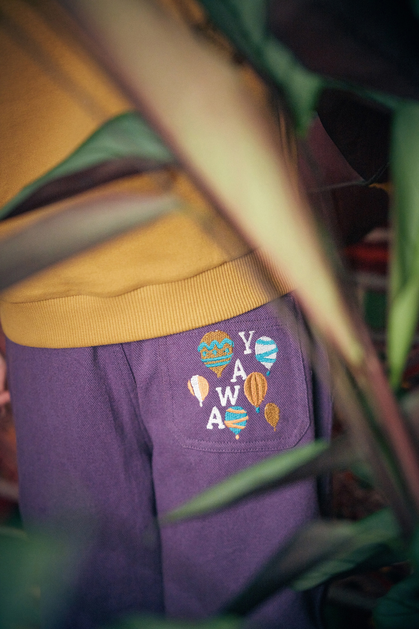 PANTS NASSER PURPLE 4