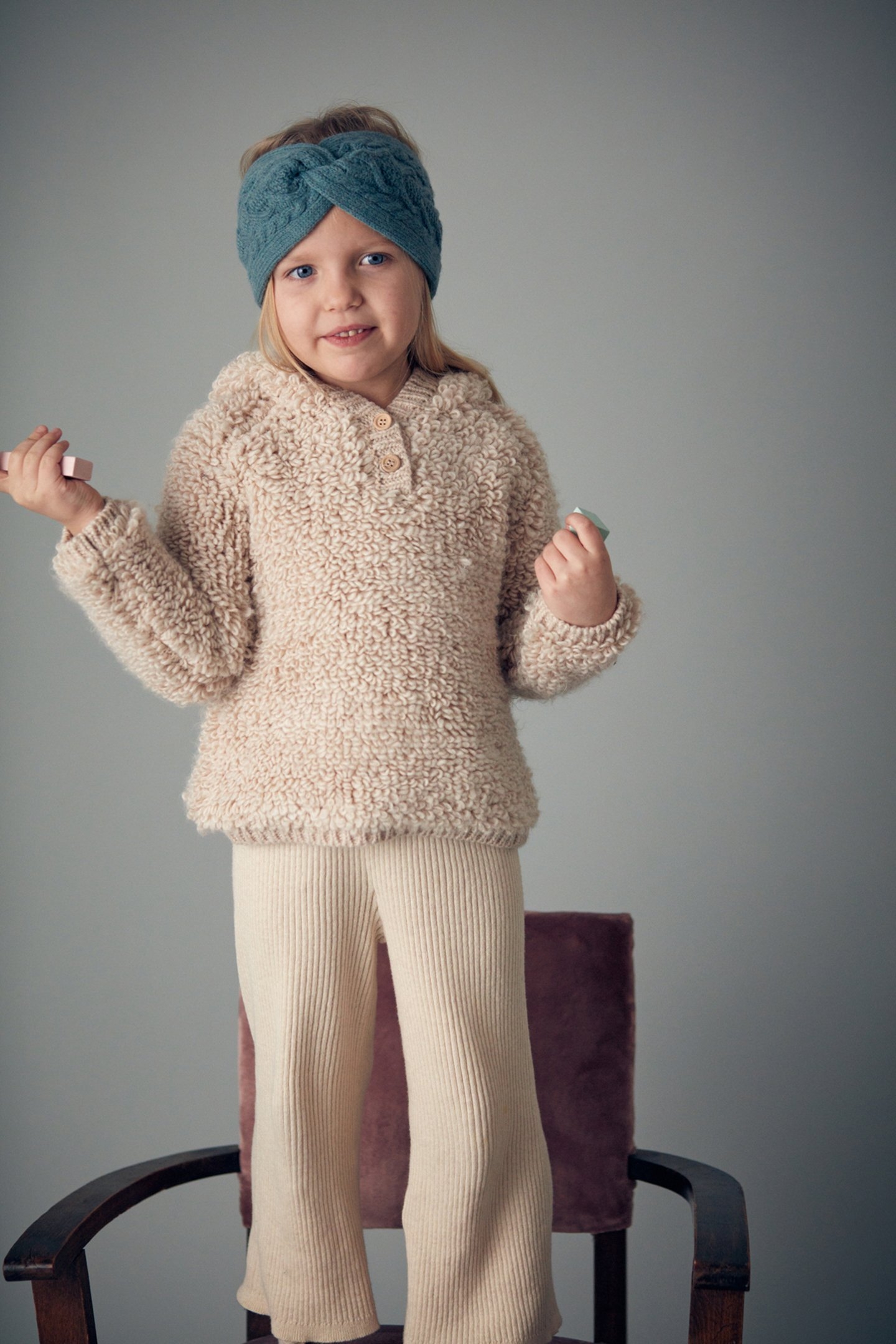 JUMPER DUALI HEATHER CREAM 4