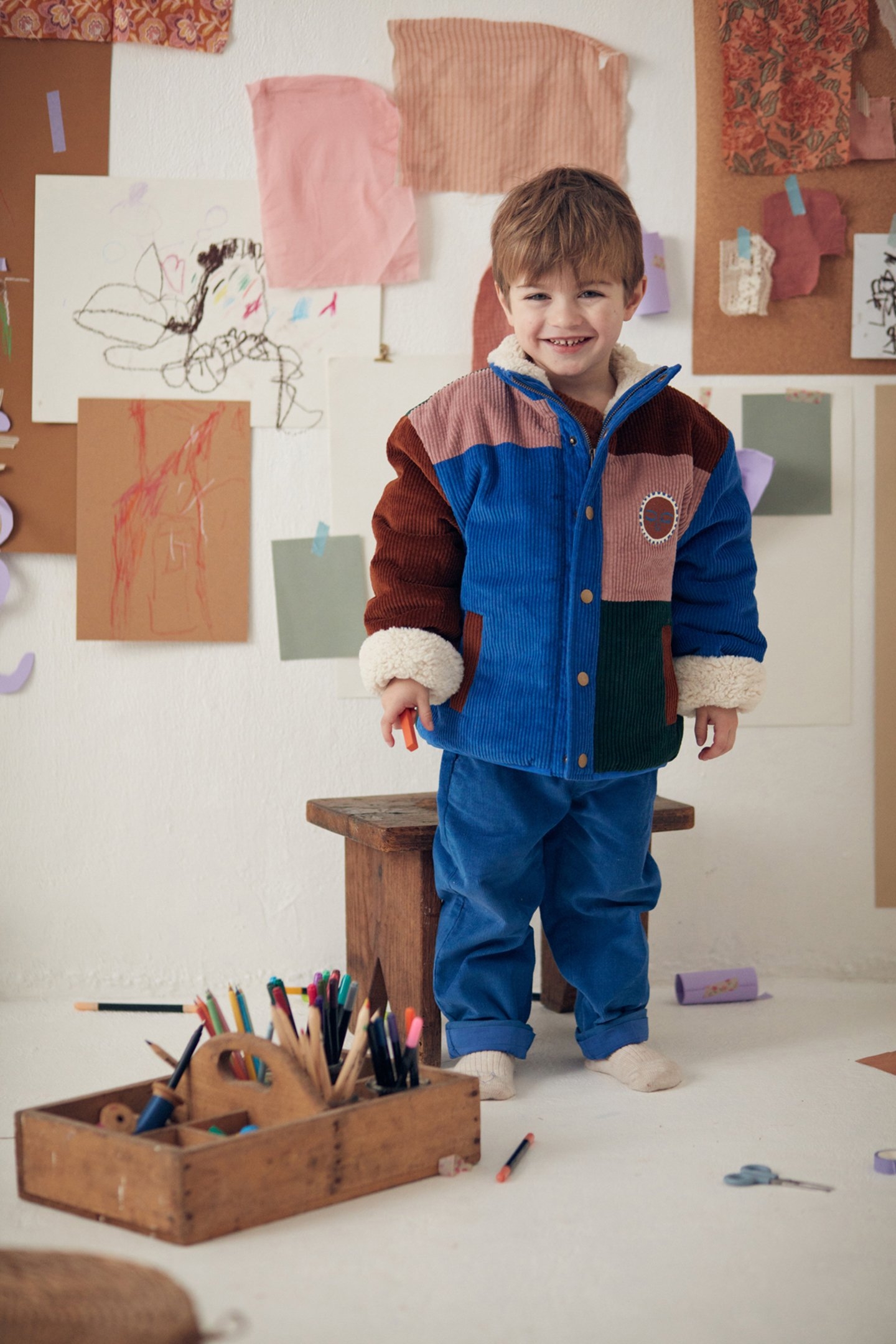 JACKET ANSON WORK BLUE 5