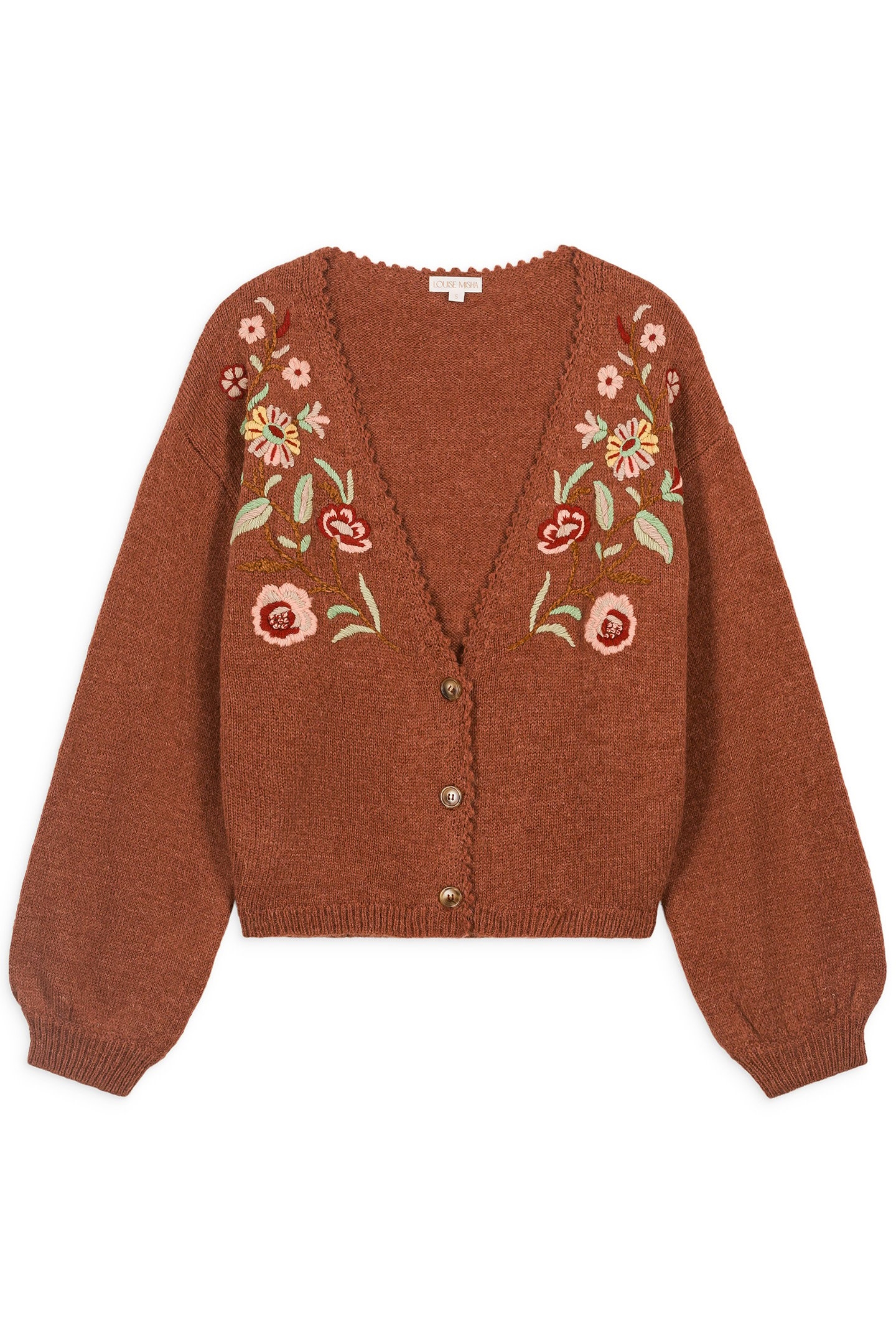 CARDIGAN LUNAMI CHESTNUT 3