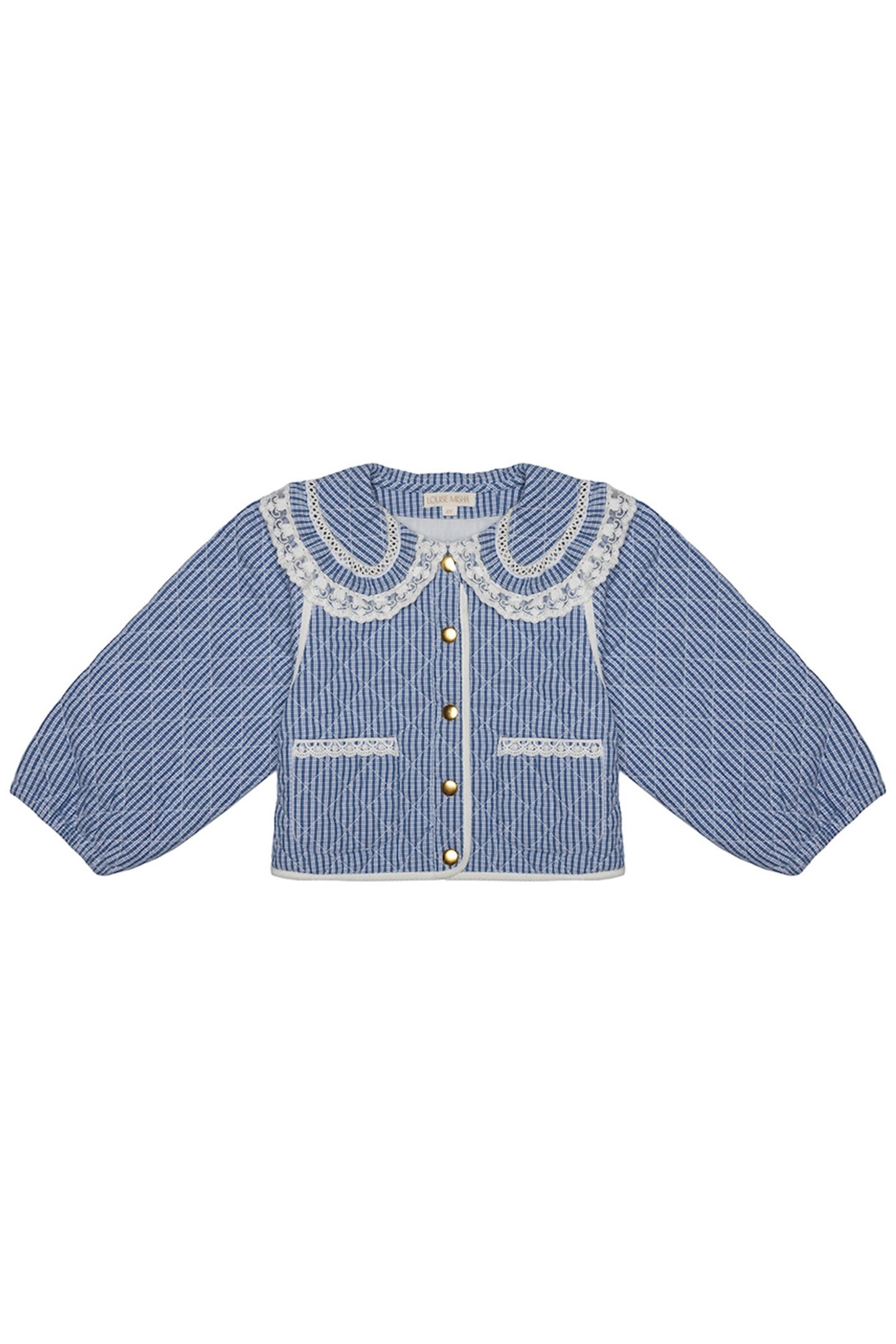 JACKET JOULIA BLUE SONNET VICHY 3