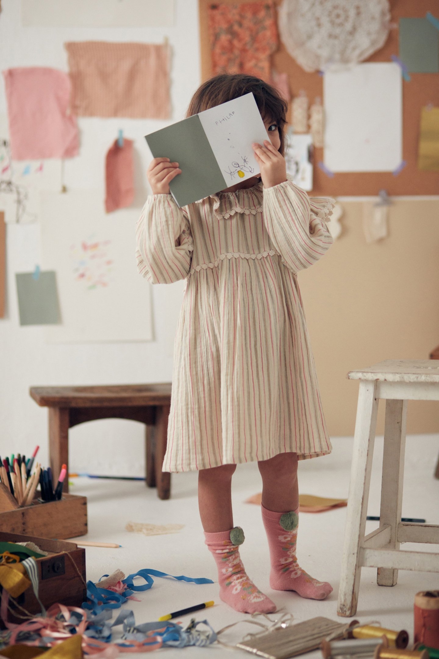 DRESS ILLI MULTICOLOR STRIPES 1