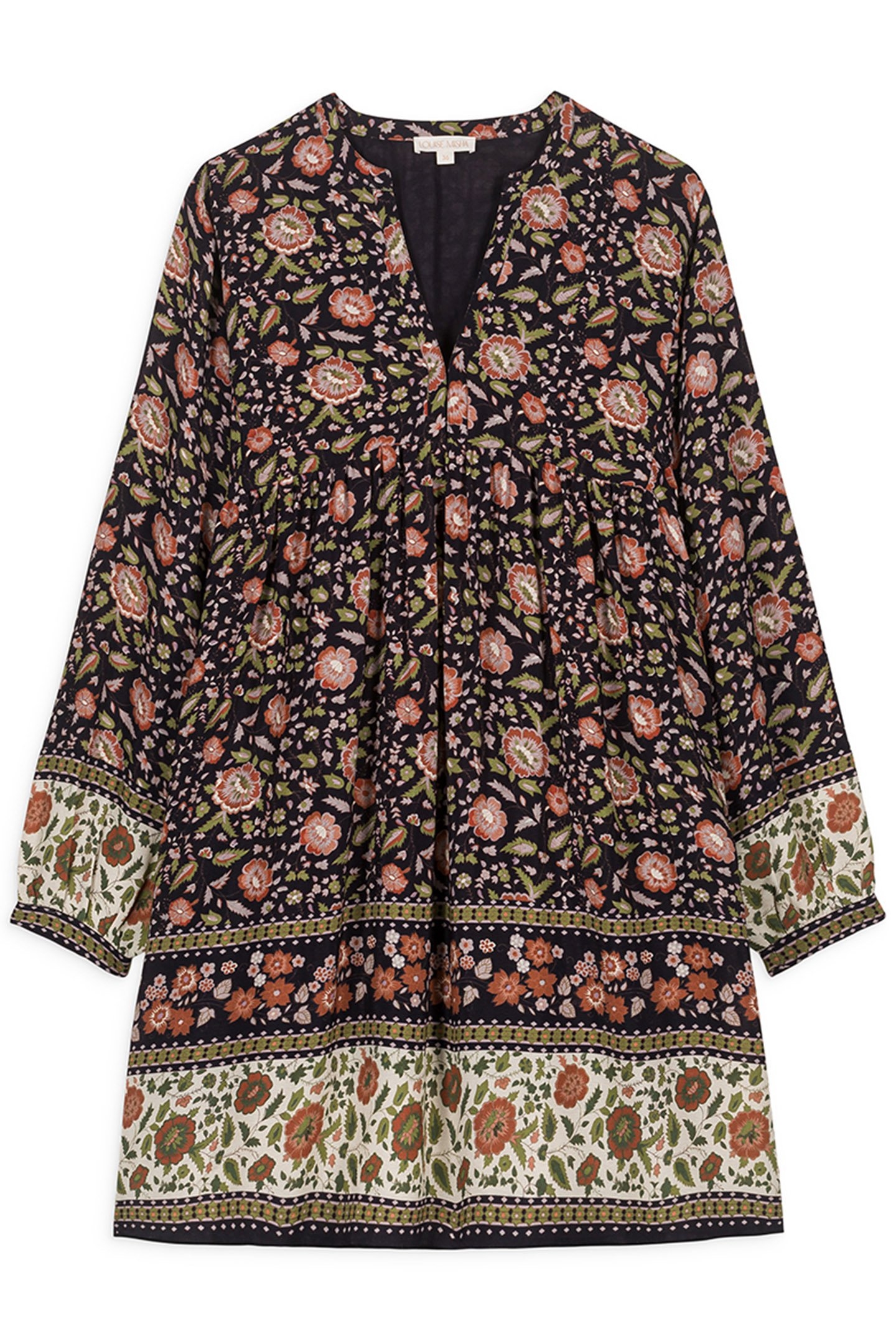 DRESS OTTANNA CHARC ENDLESS FIELDS 3